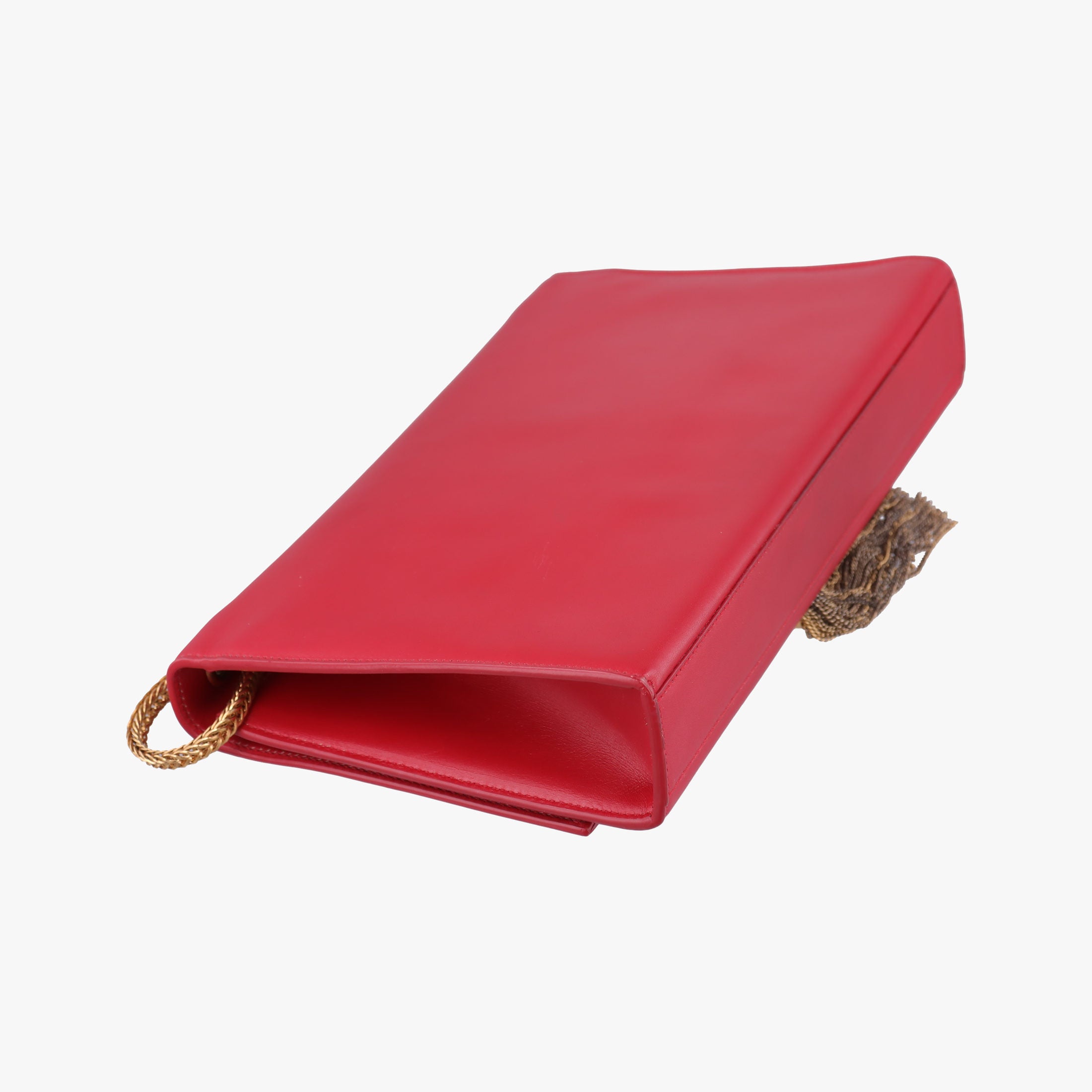 Pre-owned Yves Saint Laurent KATE Red Leather 326078 shoulderbag | stylenewstar