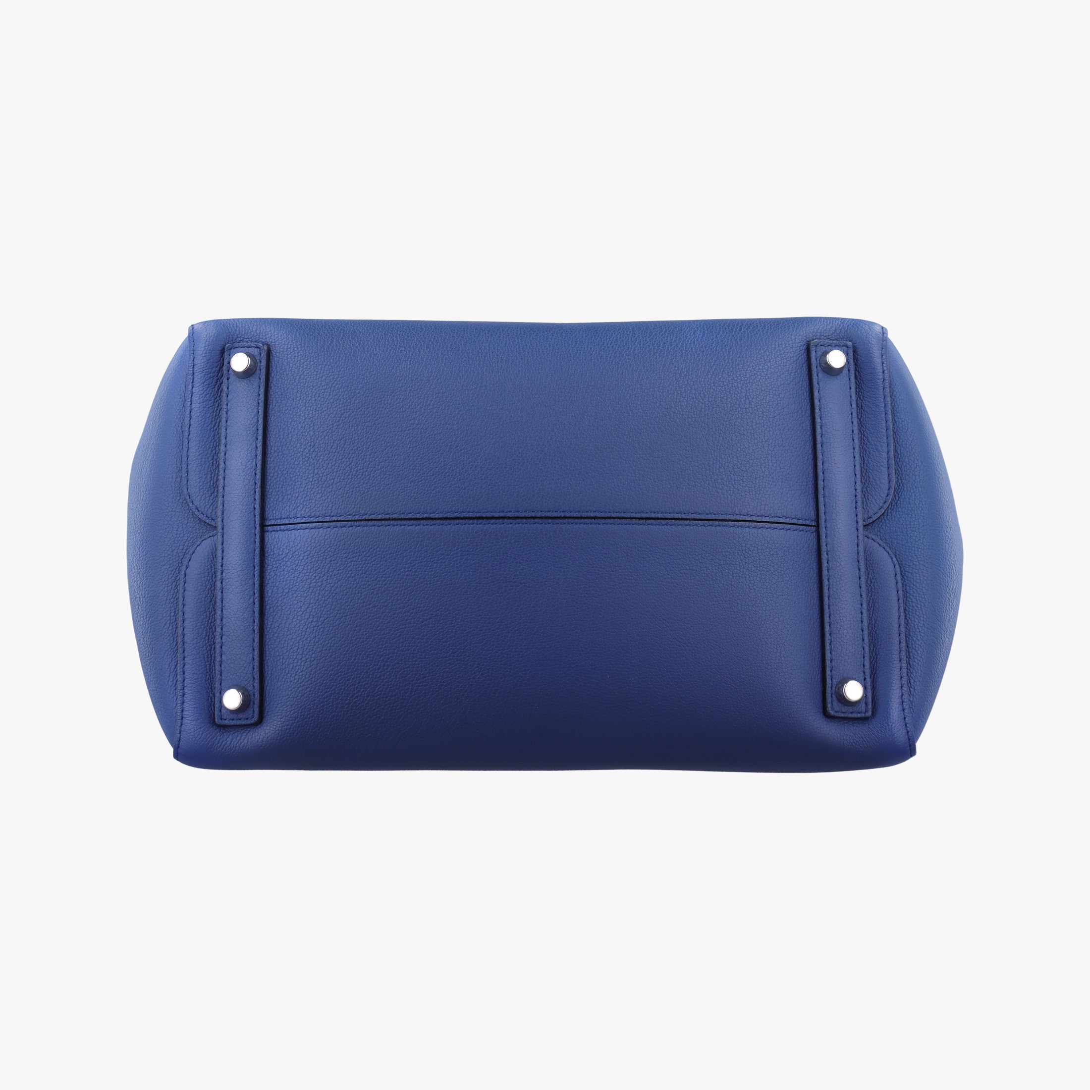 Pre-owned Christian Dior Open Bar Blue Leather  shoulderbag | stylenewstar