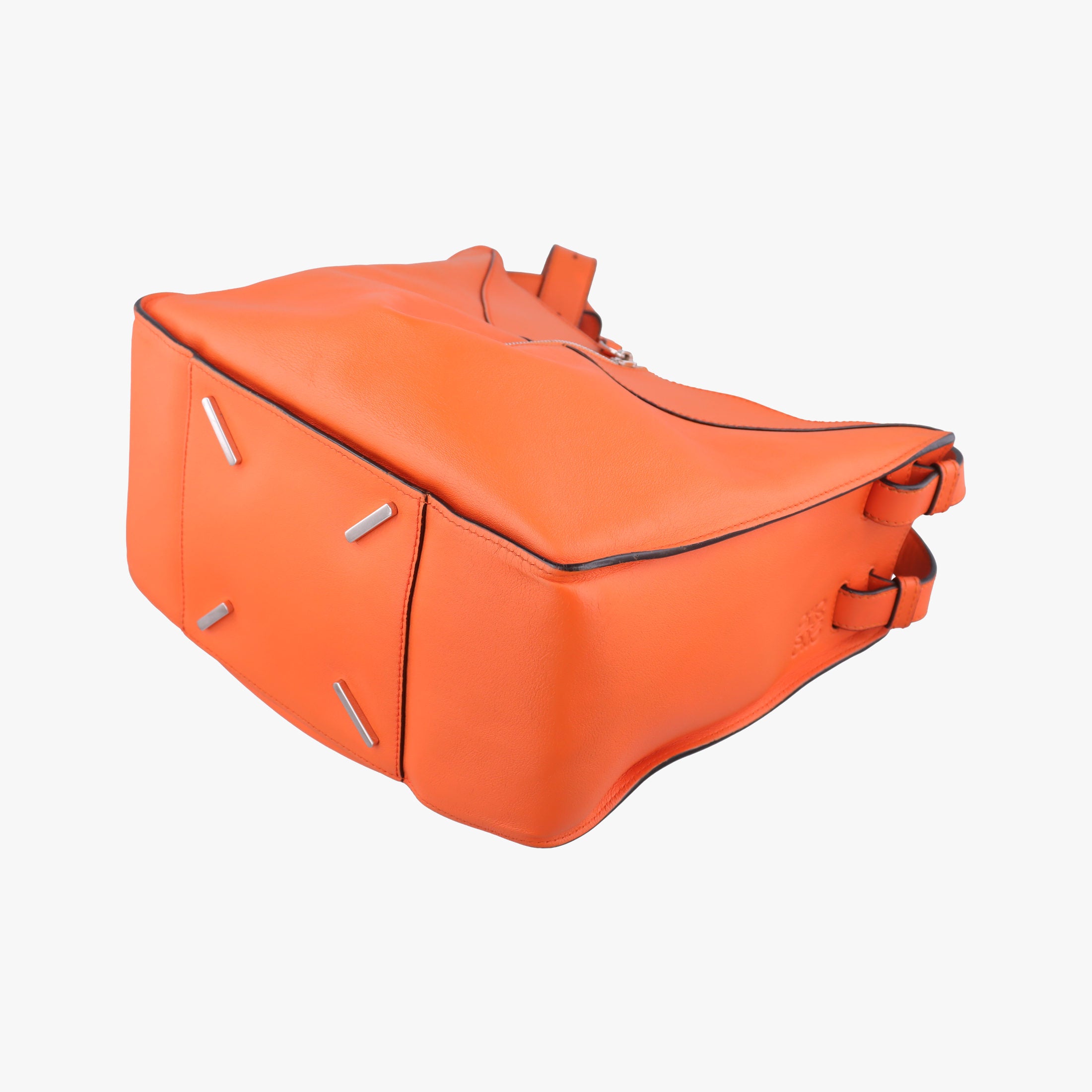 Secondhand Loewe hammock Orange leather  shoulderbag | stylenewstar