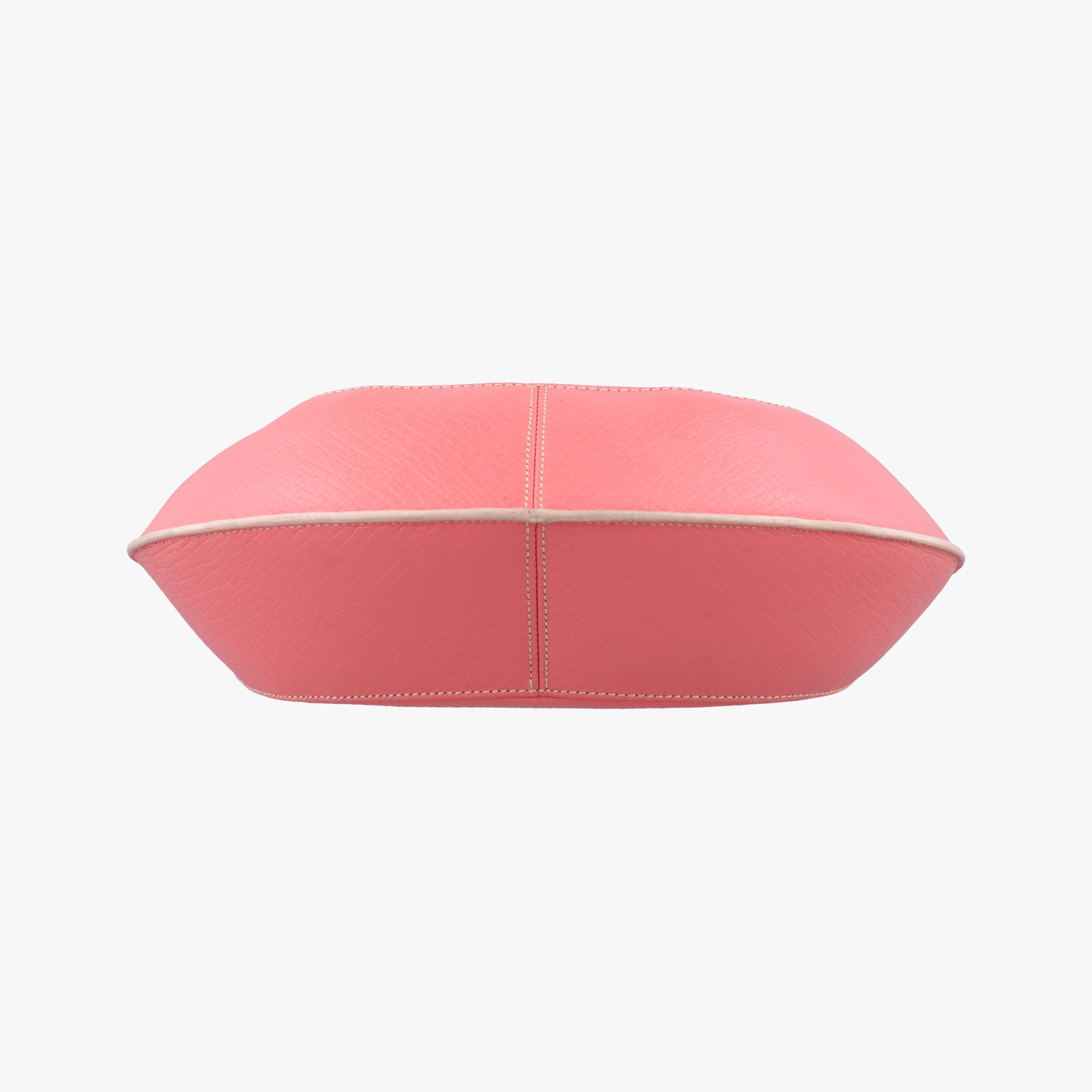 Pre-owned Loewe Half Moon Bag Pink Leather  shoulderbag | stylenewstar