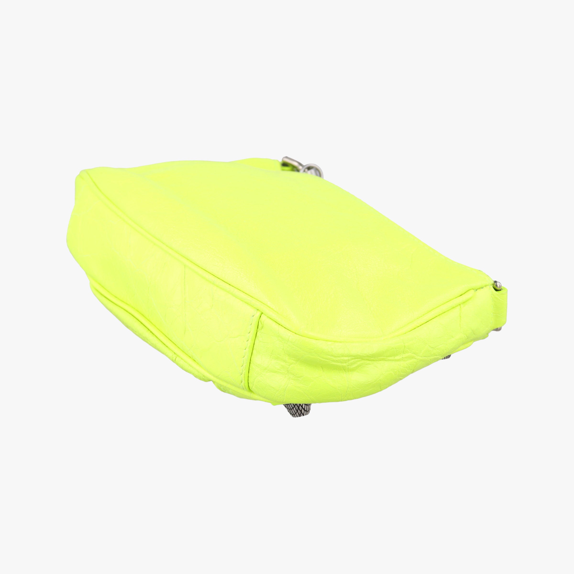 Pre-owned Balenciaga Le Cagole Green lambskin  shoulderbag | stylenewstar