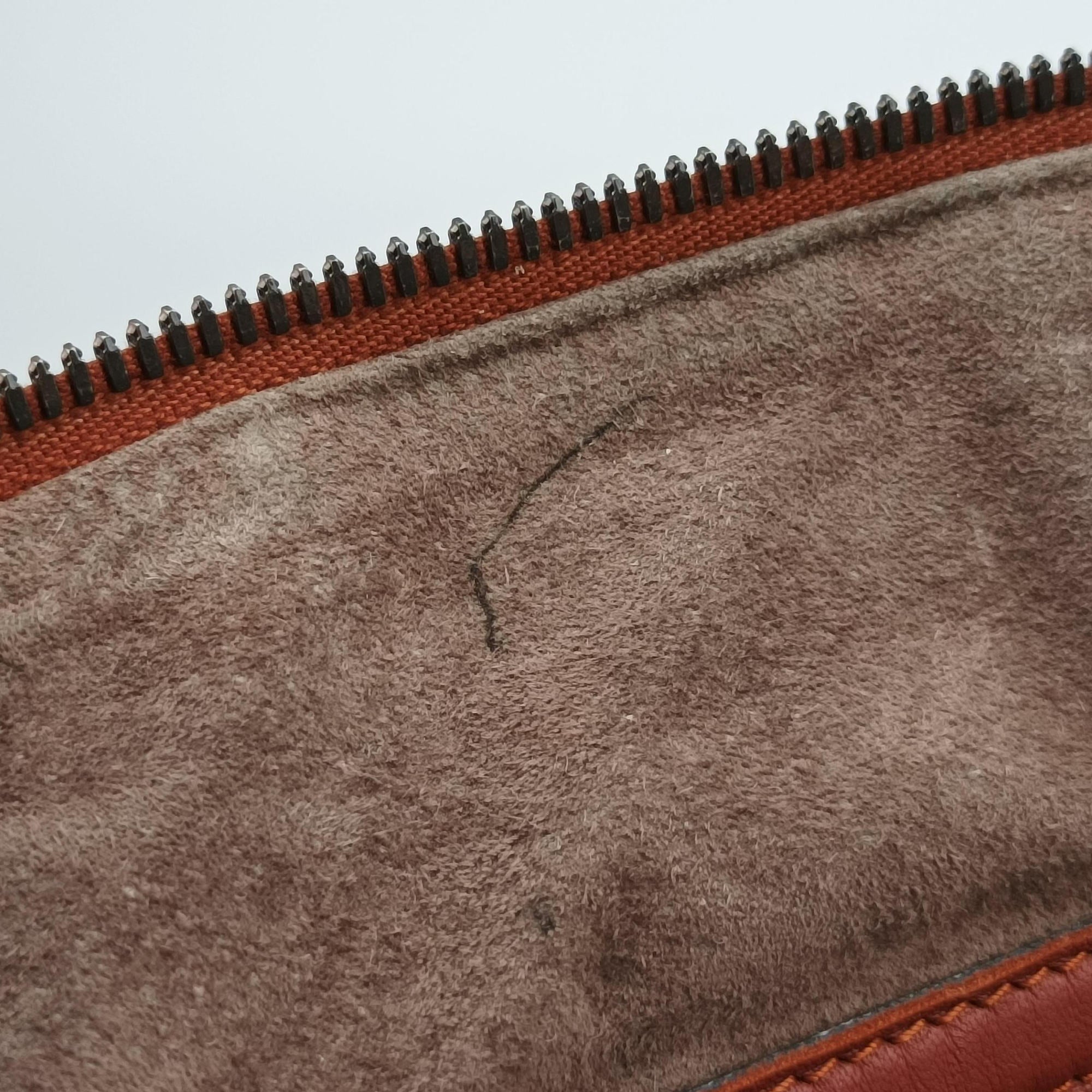 Pre-owned Bottega Veneta Intrecciato Maroon lambskin  handbag | stylenewstar
