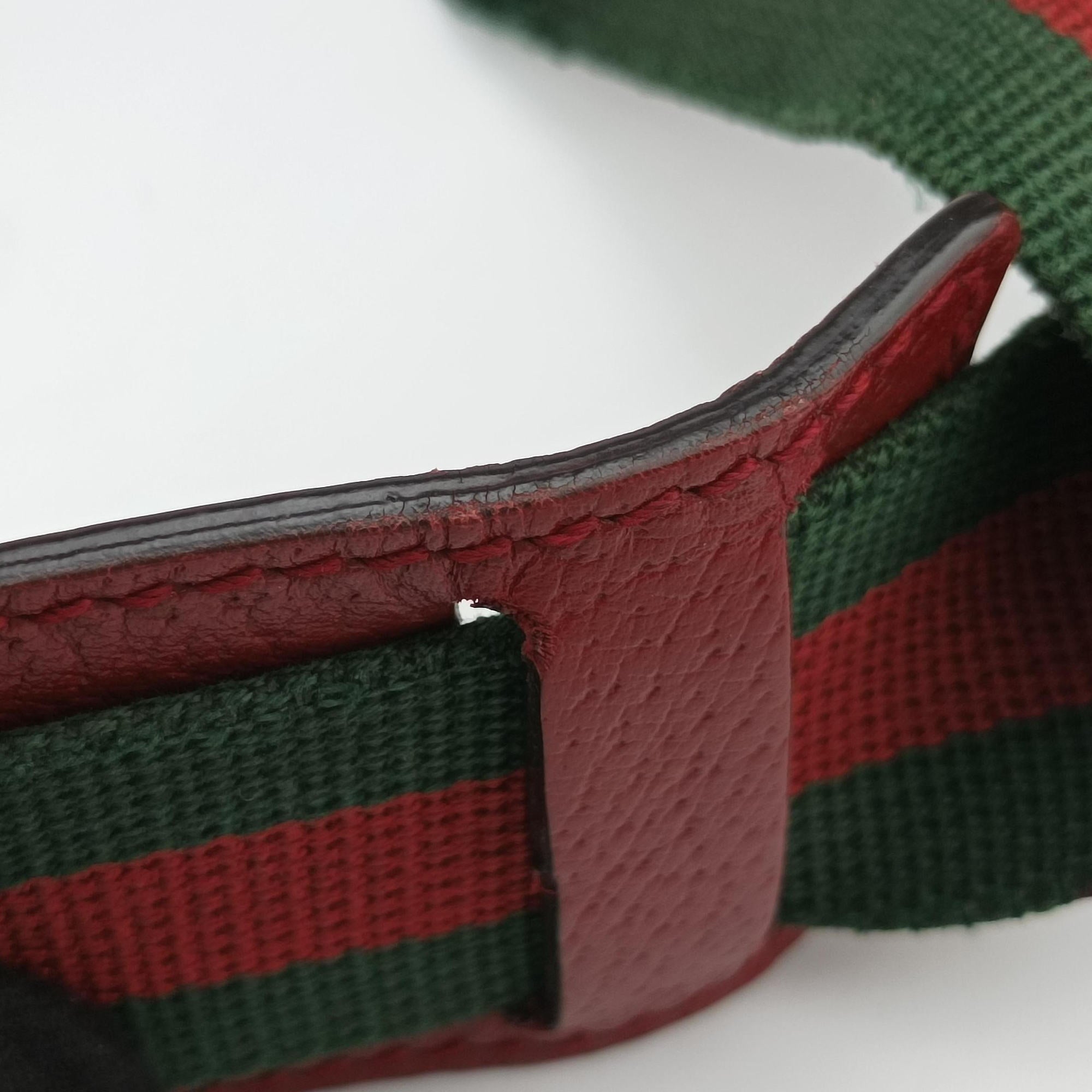 Secondhand Gucci GG Supreme Tian Camera Brown PVC coated canvas×Leather 450947 shoulderbag | stylenewstar