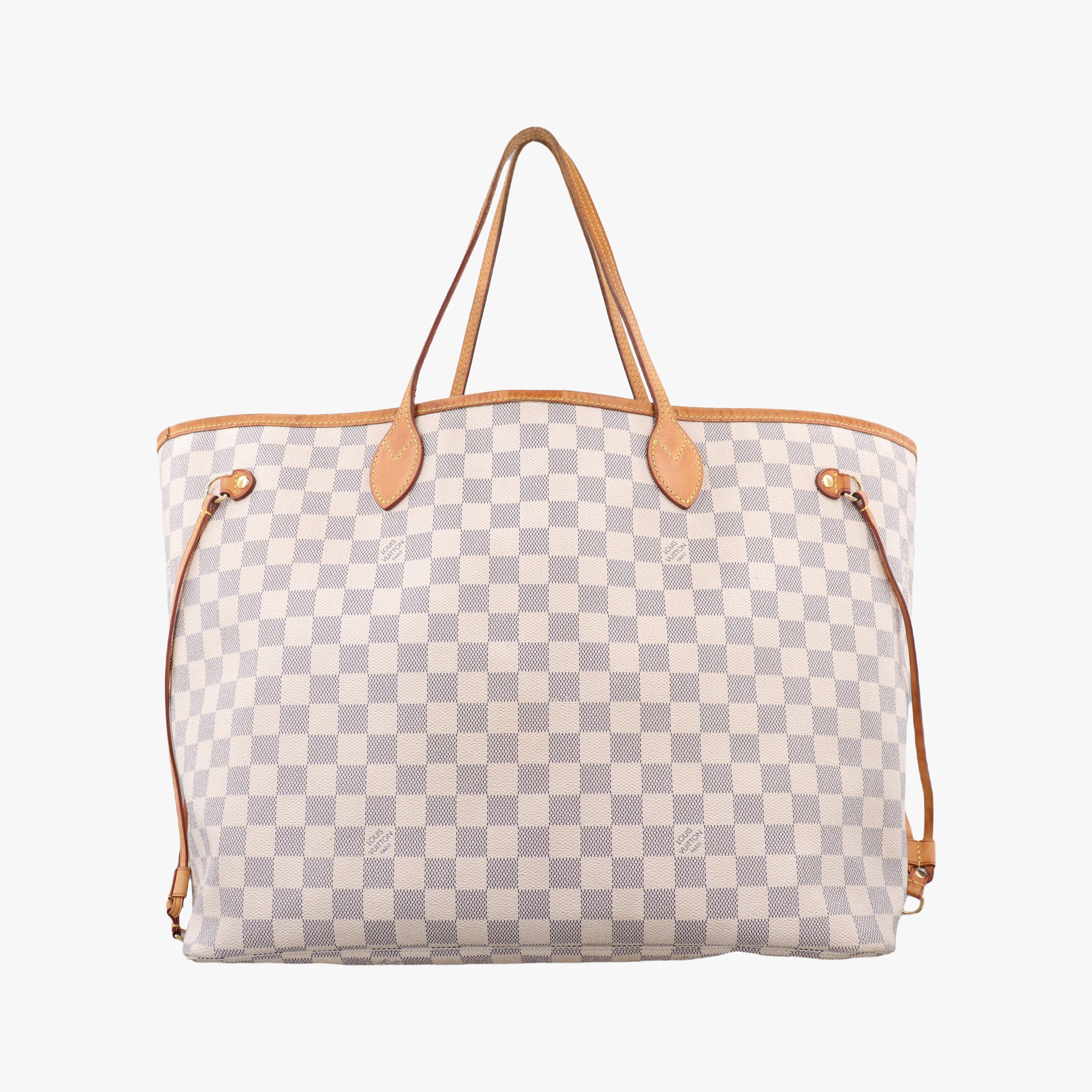 Vintage Louis Vuitton NEVERFULL GM Azur Damier Canvas N51108 handbag | stylenewstar