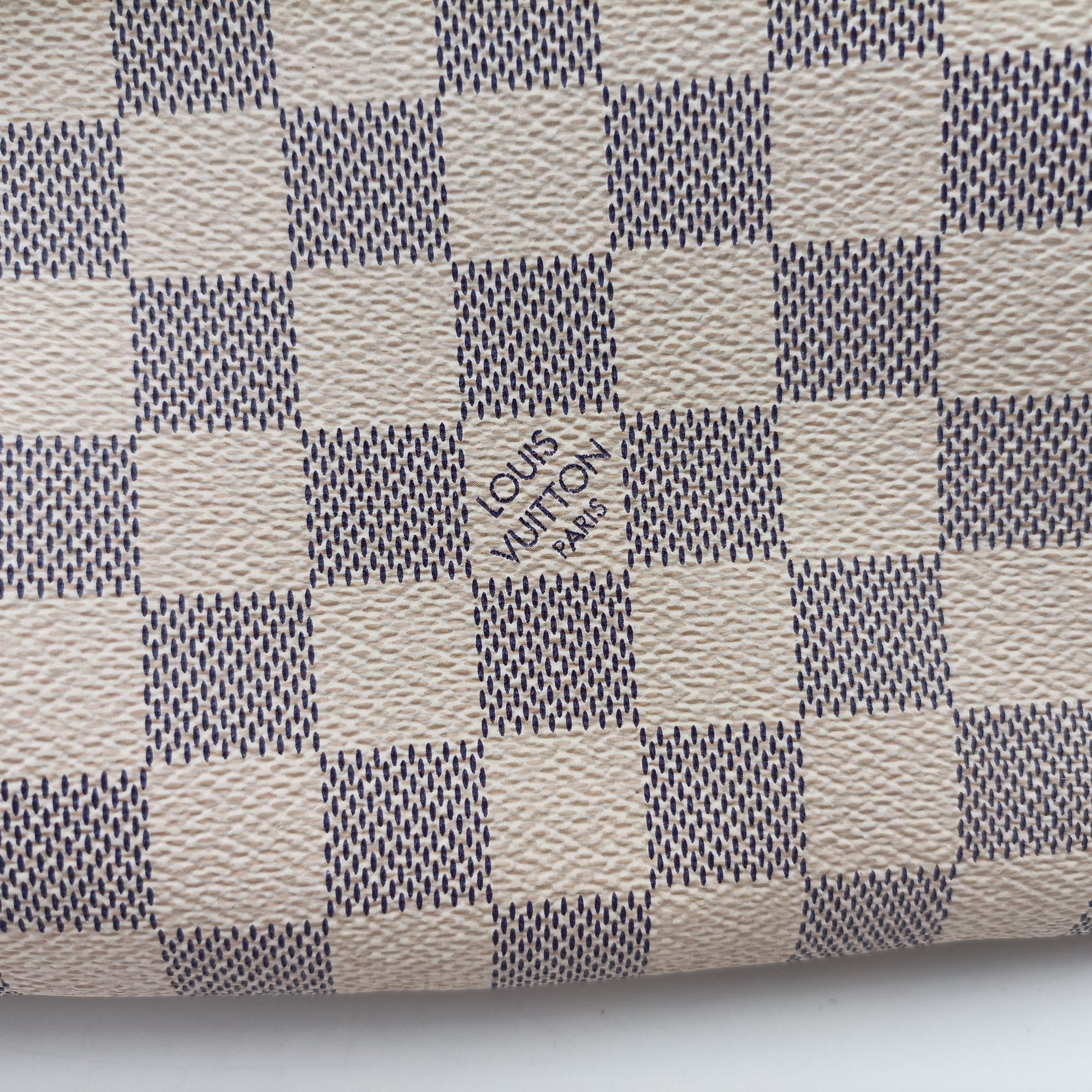 Vintage Louis Vuitton NEVERFULL GM Azur Damier Canvas N51108 handbag | stylenewstar