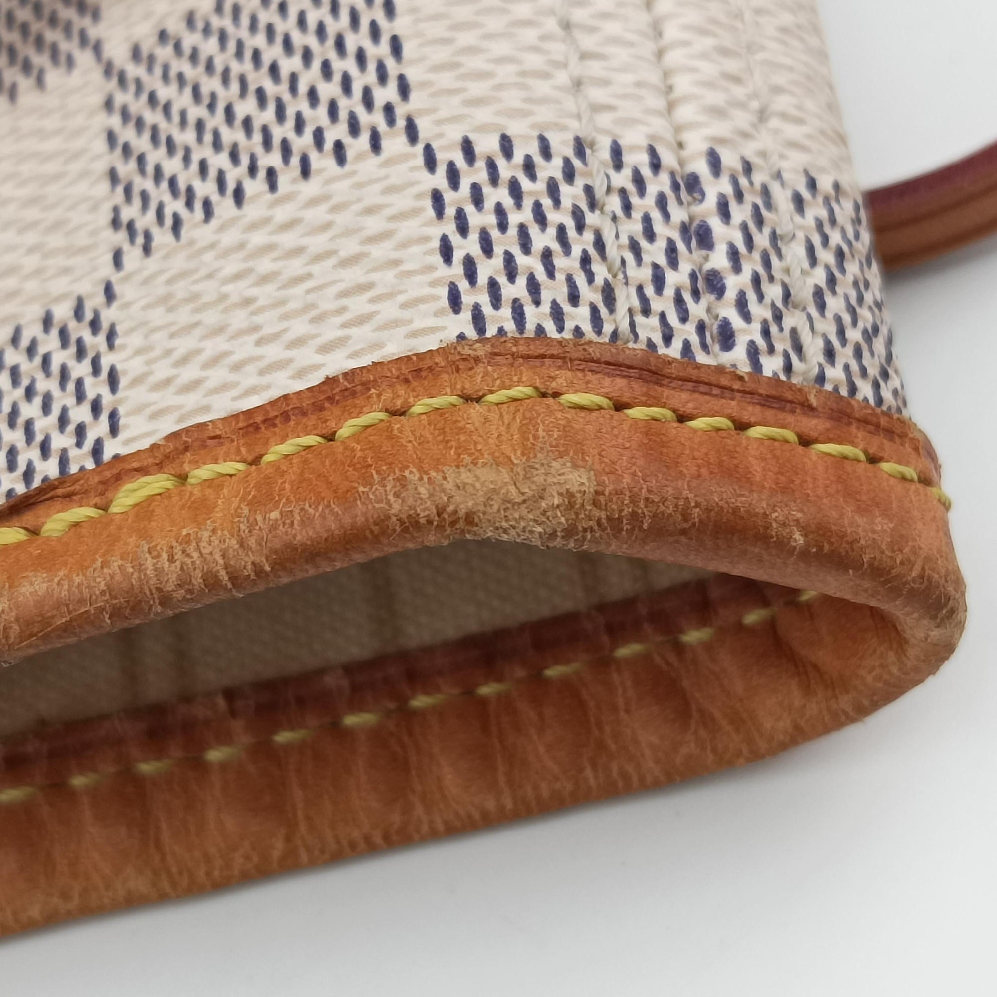 Vintage Louis Vuitton NEVERFULL GM Azur Damier Canvas N51108 handbag | stylenewstar