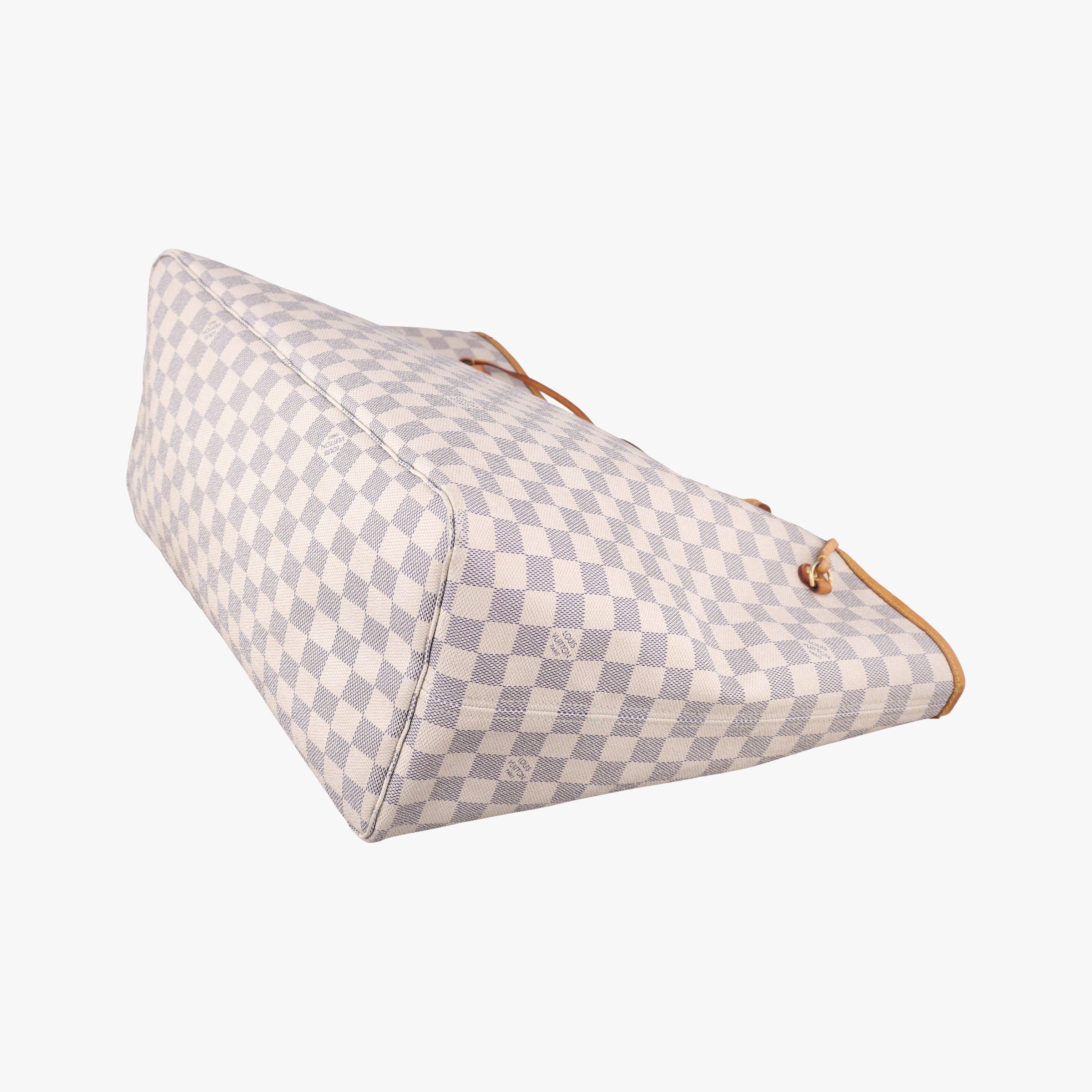 Vintage Louis Vuitton NEVERFULL GM Azur Damier Canvas N51108 handbag | stylenewstar