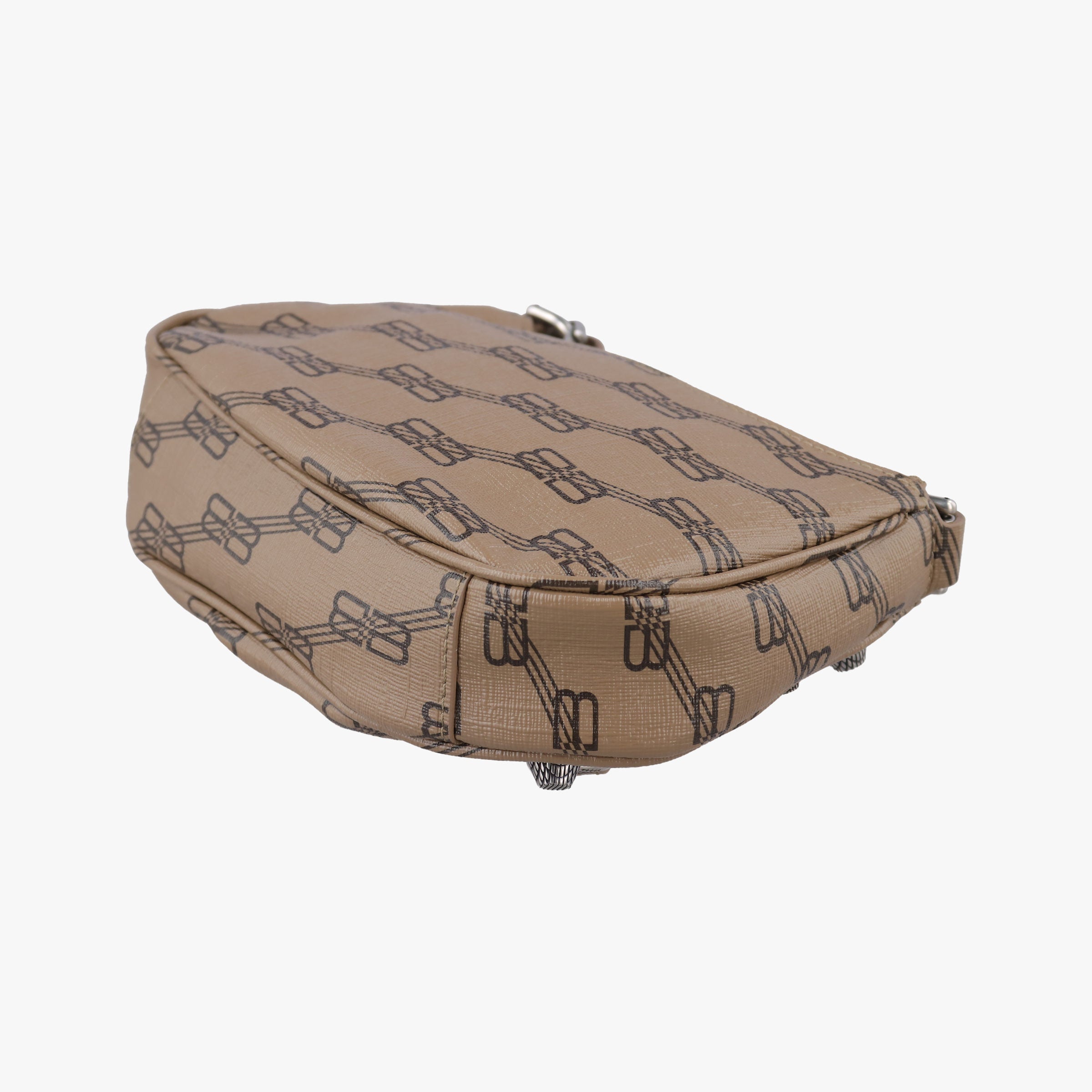 Pre-owned Balenciaga Le Cagole mini Brown Leather  shoulderbag | stylenewstar