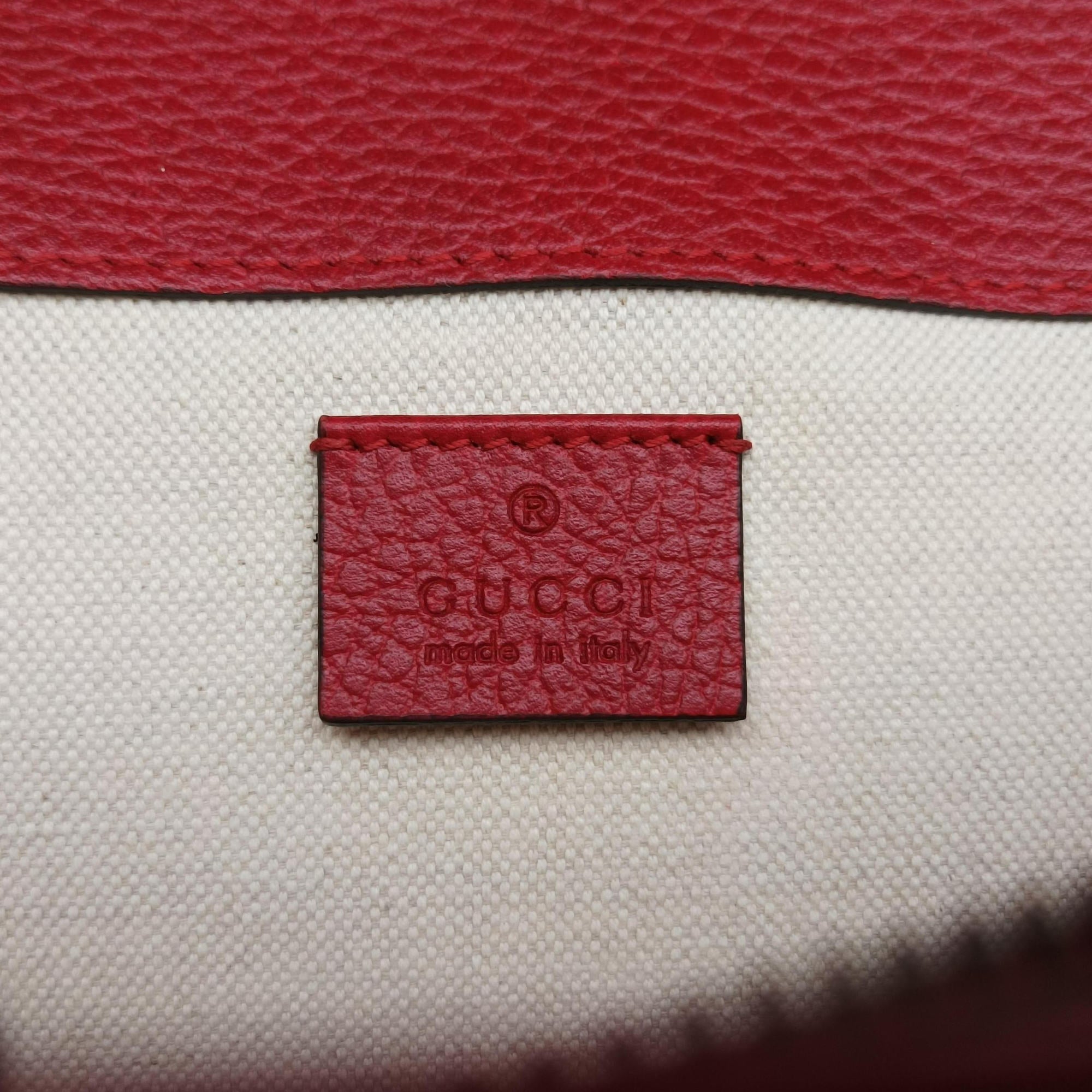 Vintage Gucci Dionysus Red Leather 400249 shoulderbag | stylenewstar