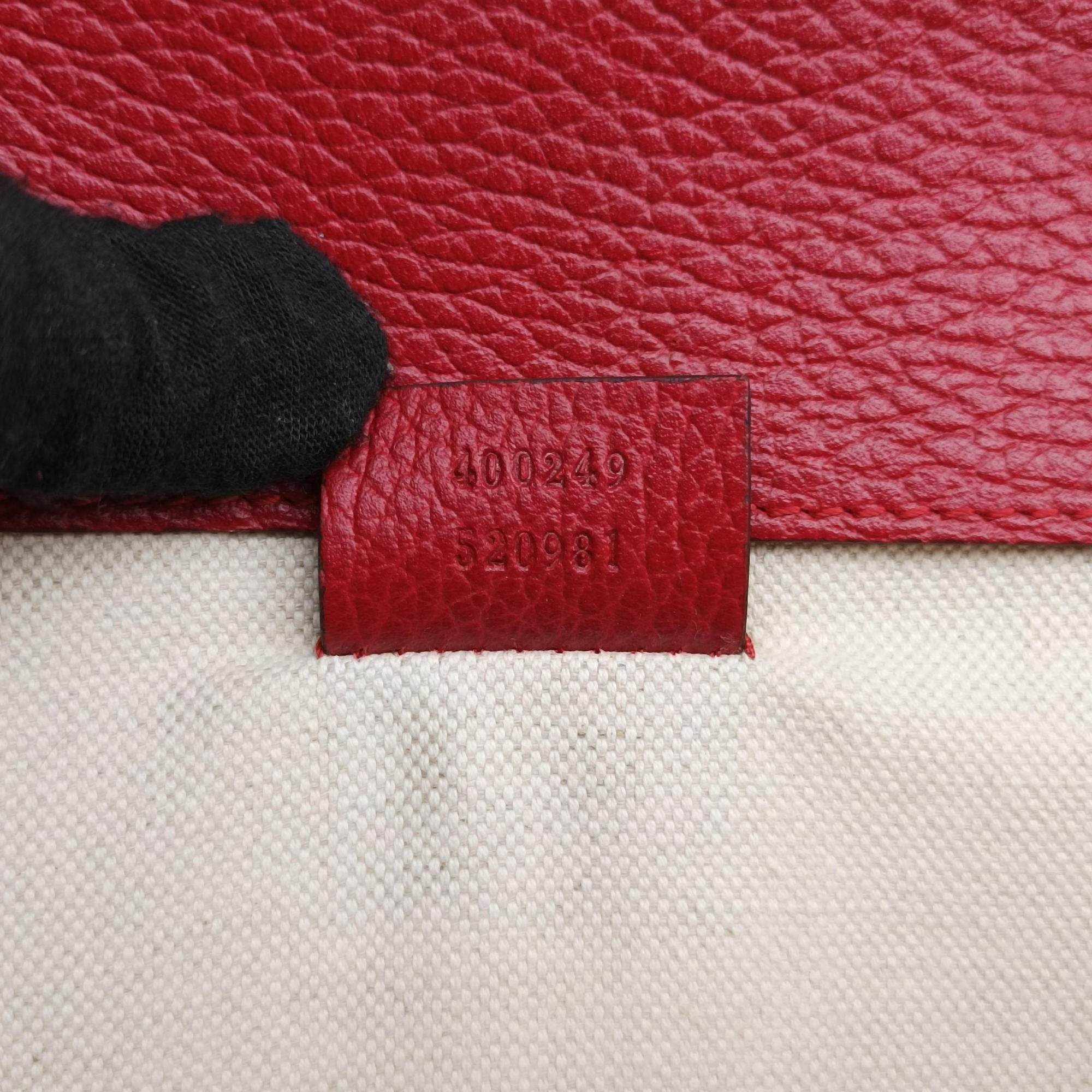 Vintage Gucci Dionysus Red Leather 400249 shoulderbag | stylenewstar