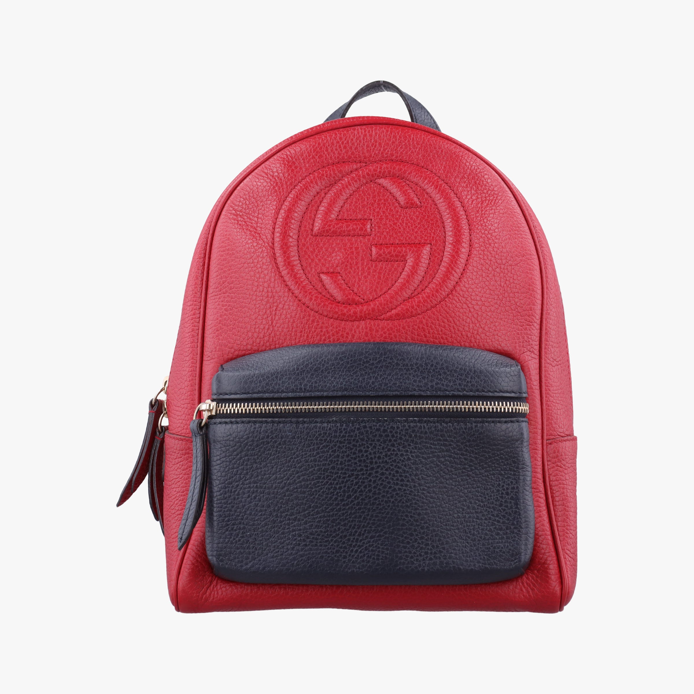 Pre-owned Gucci Soho Red Leather 431570 crossbodybag | stylenewstar