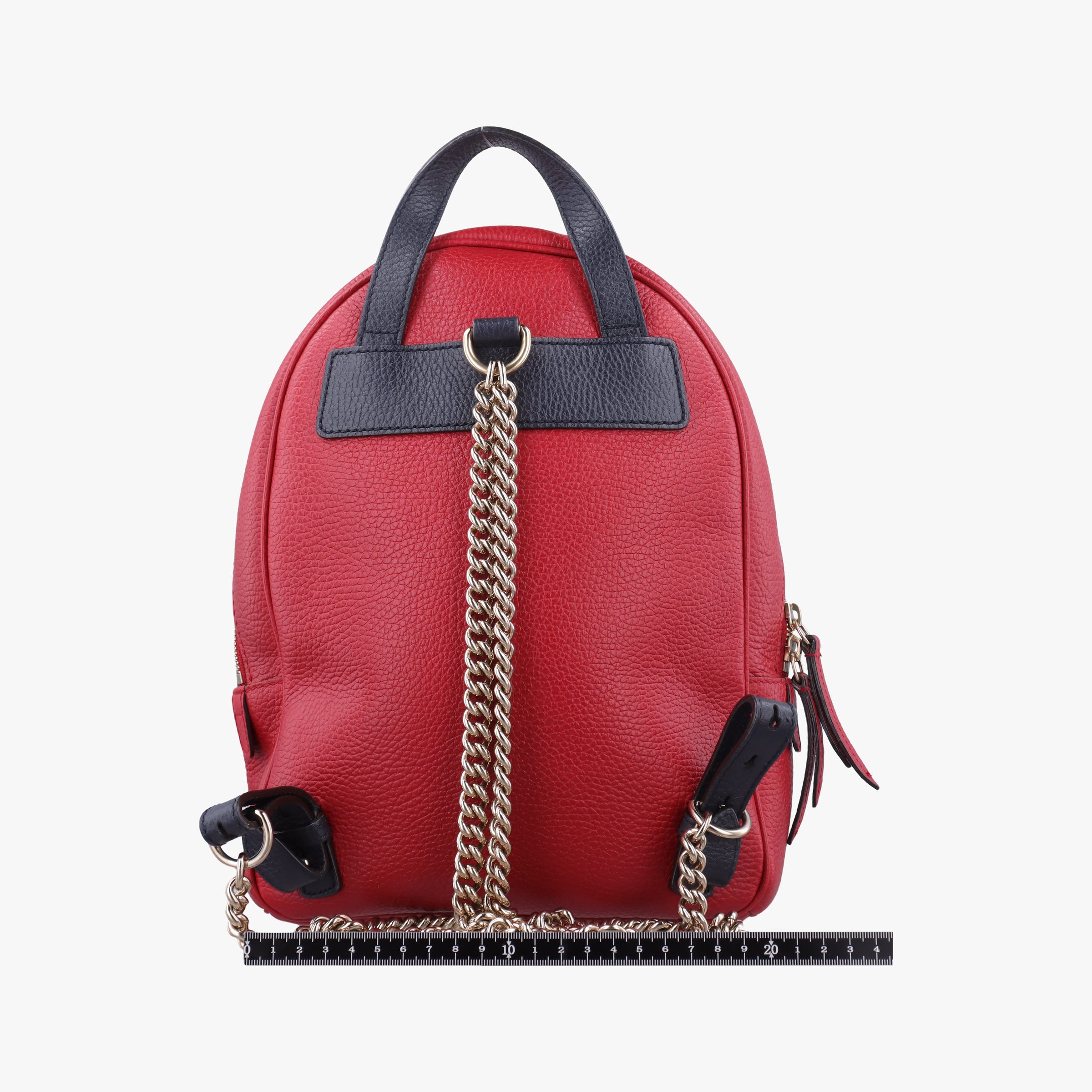Pre-owned Gucci Soho Red Leather 431570 crossbodybag | stylenewstar