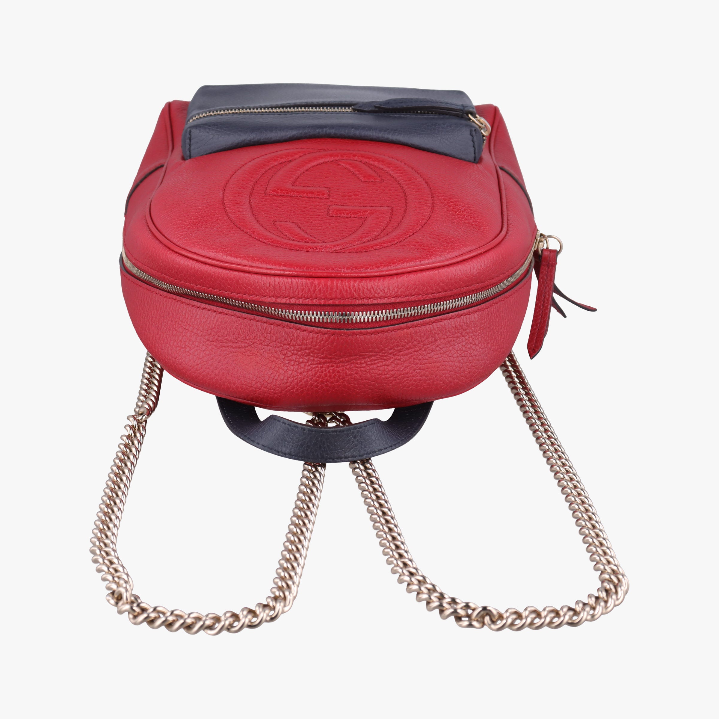 Pre-owned Gucci Soho Red Leather 431570 crossbodybag | stylenewstar