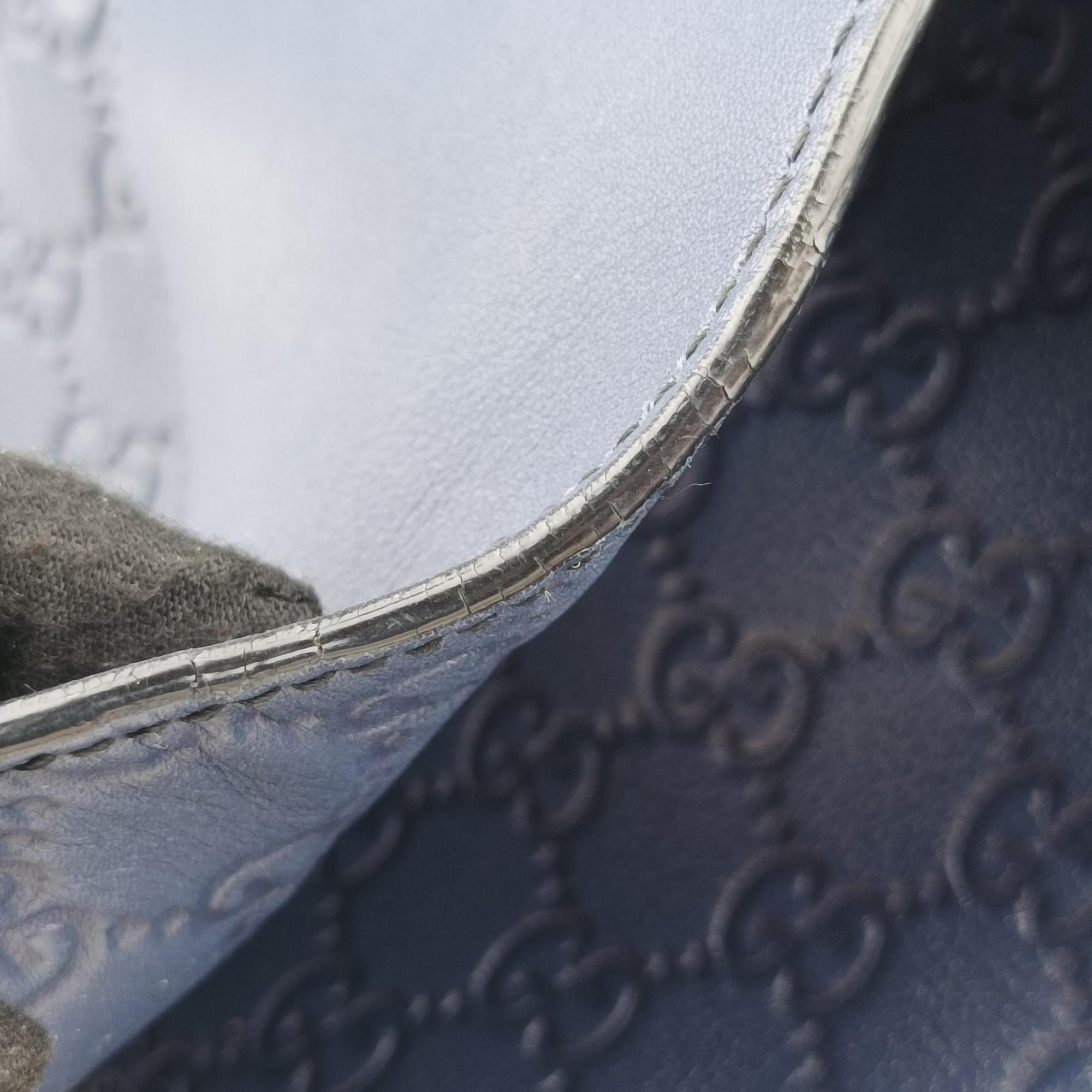 Secondhand Gucci Emily Hobo Blue Leather 322226 shoulderbag | stylenewstar