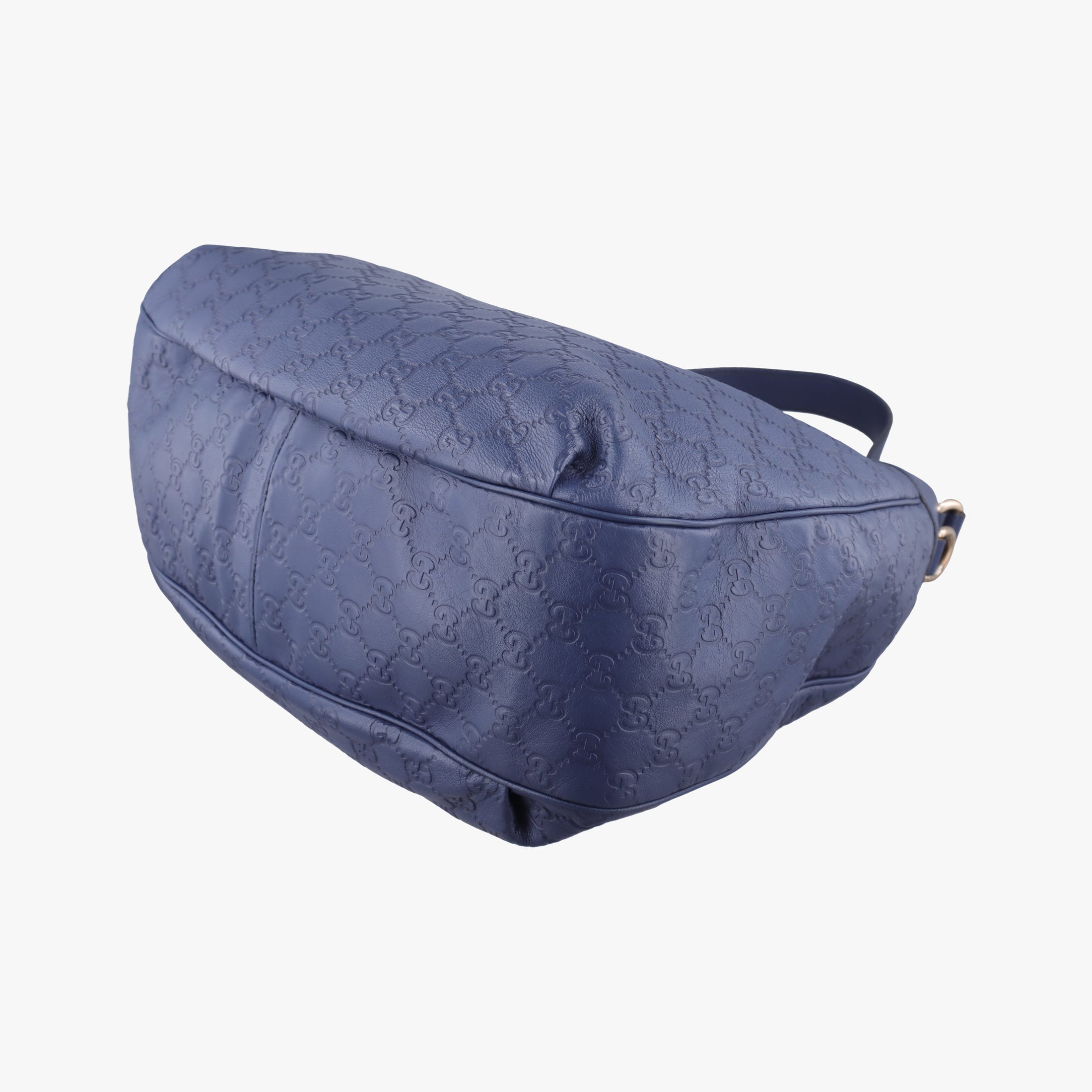 Secondhand Gucci Emily Hobo Blue Leather 322226 shoulderbag | stylenewstar