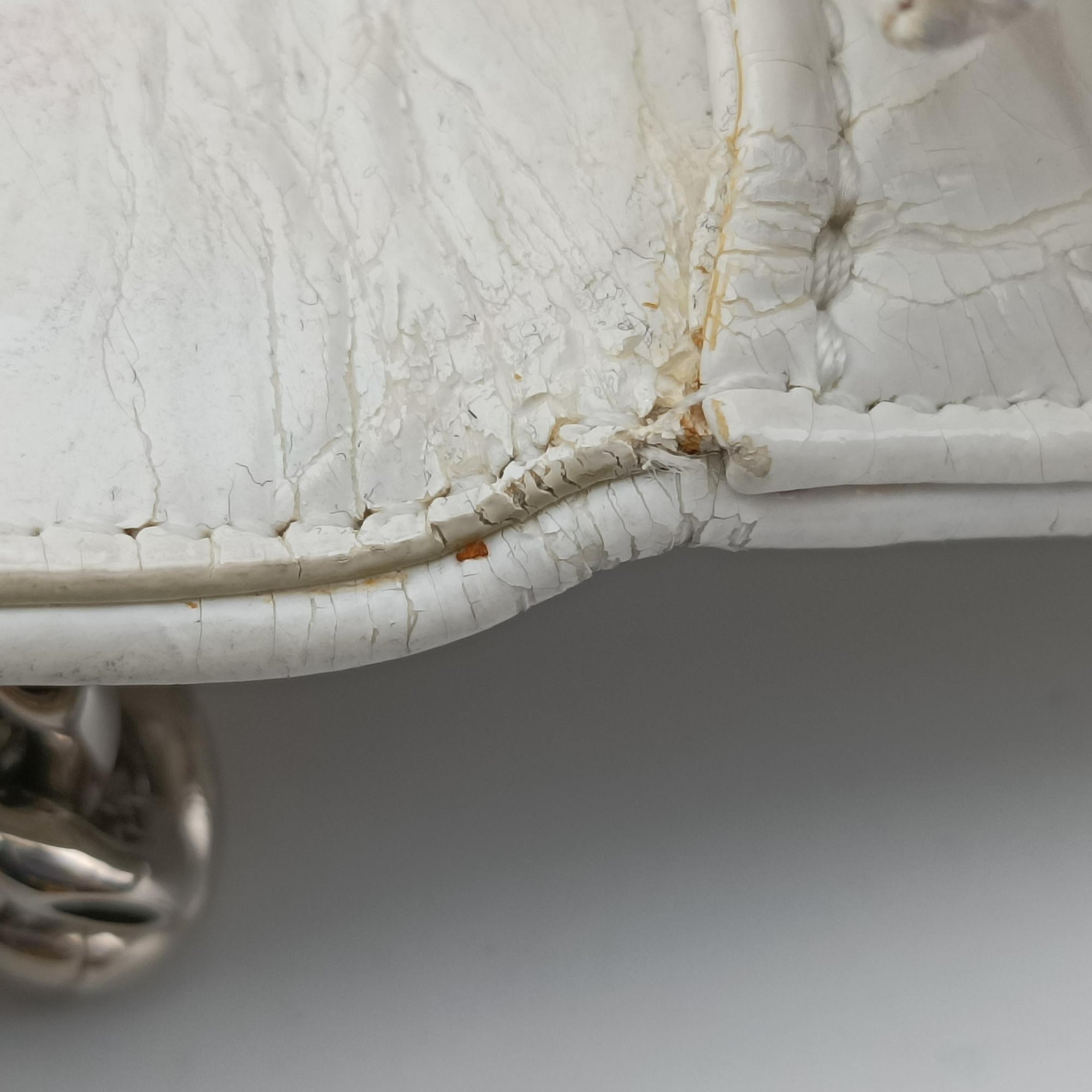 Vintage Christian Dior Diorama White Leather  shoulderbag | stylenewstar