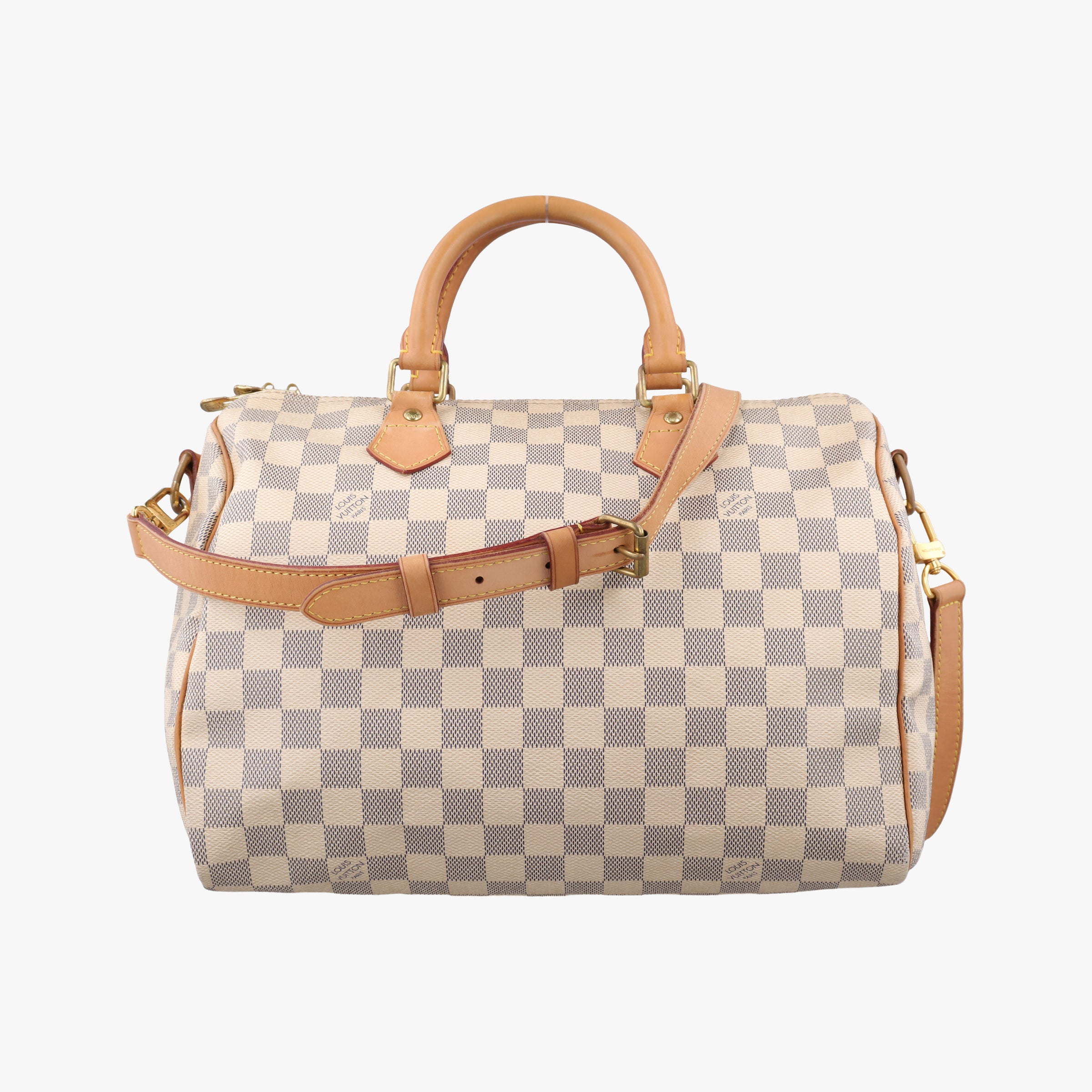 Pre-owned Louis Vuitton Speedy30 Azur Damier Canvas N41533 shoulderbag | stylenewstar