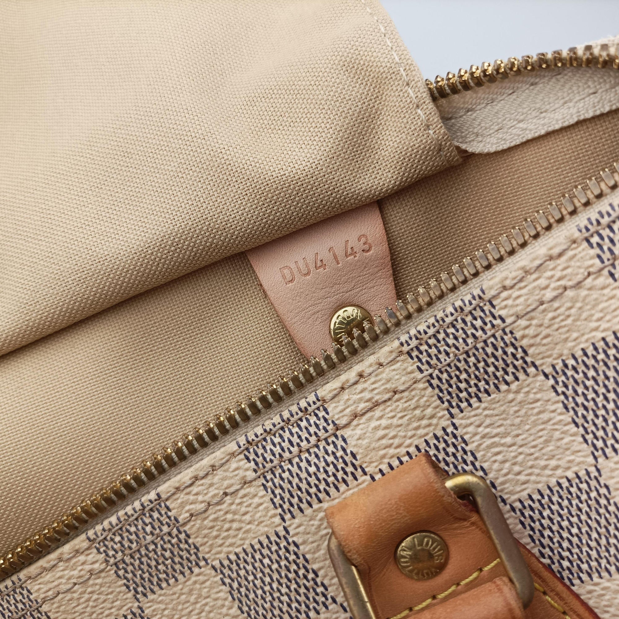 Pre-owned Louis Vuitton Speedy30 Azur Damier Canvas N41533 shoulderbag | stylenewstar