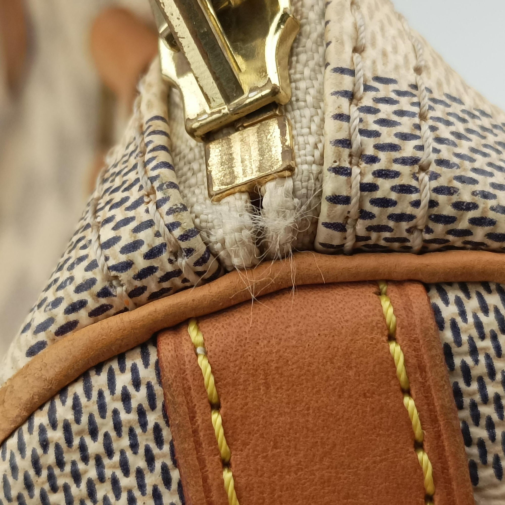 Pre-owned Louis Vuitton Speedy30 Azur Damier Canvas N41533 shoulderbag | stylenewstar