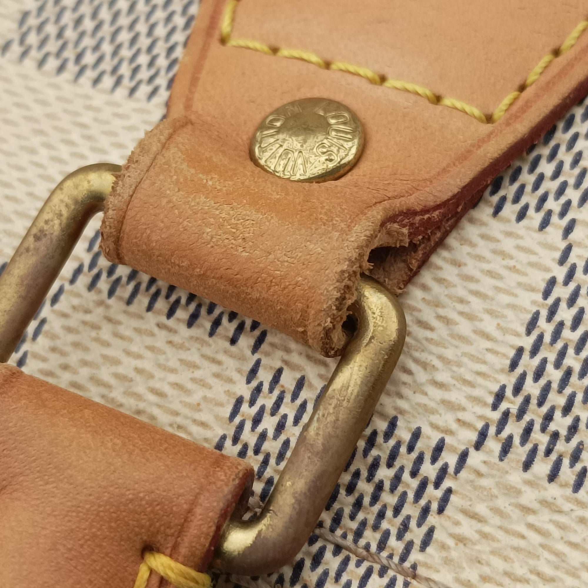 Pre-owned Louis Vuitton Speedy30 Azur Damier Canvas N41533 shoulderbag | stylenewstar