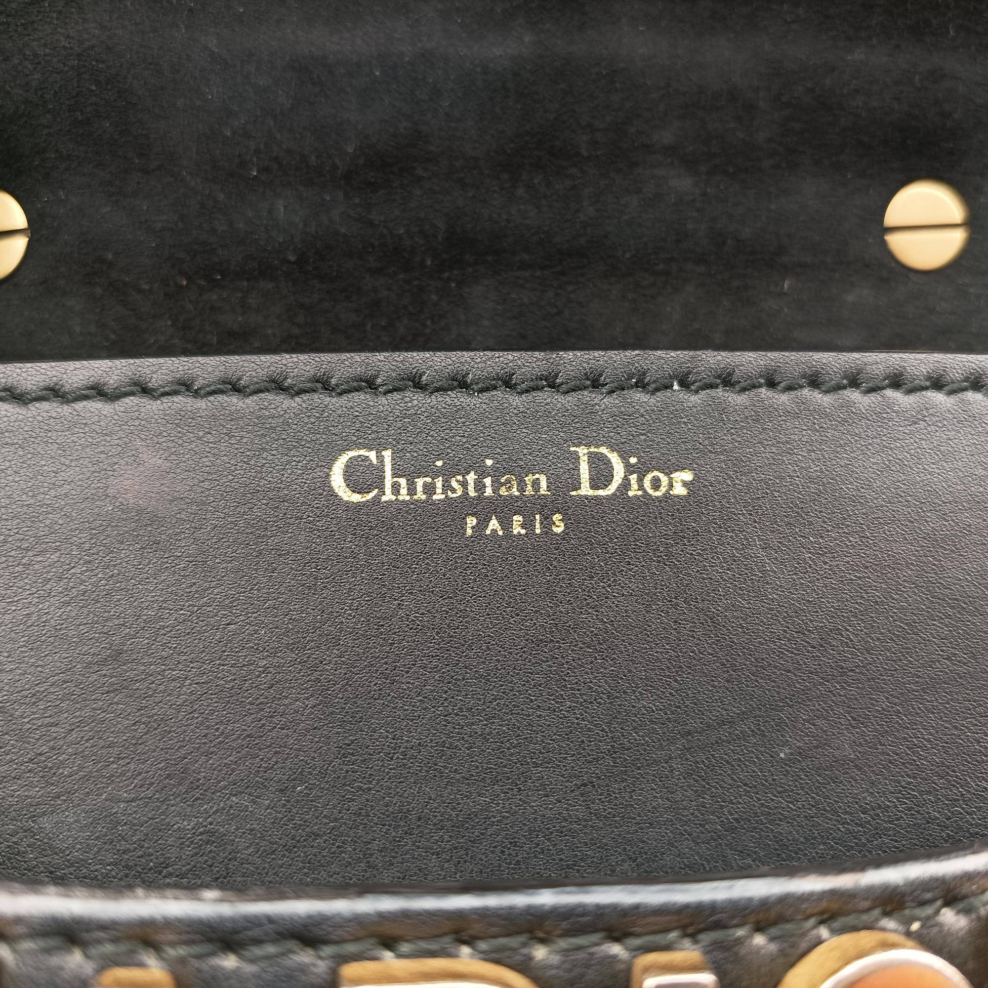 Pre-owned Christian Dior J'Adior Black Leather  shoulderbag | stylenewstar