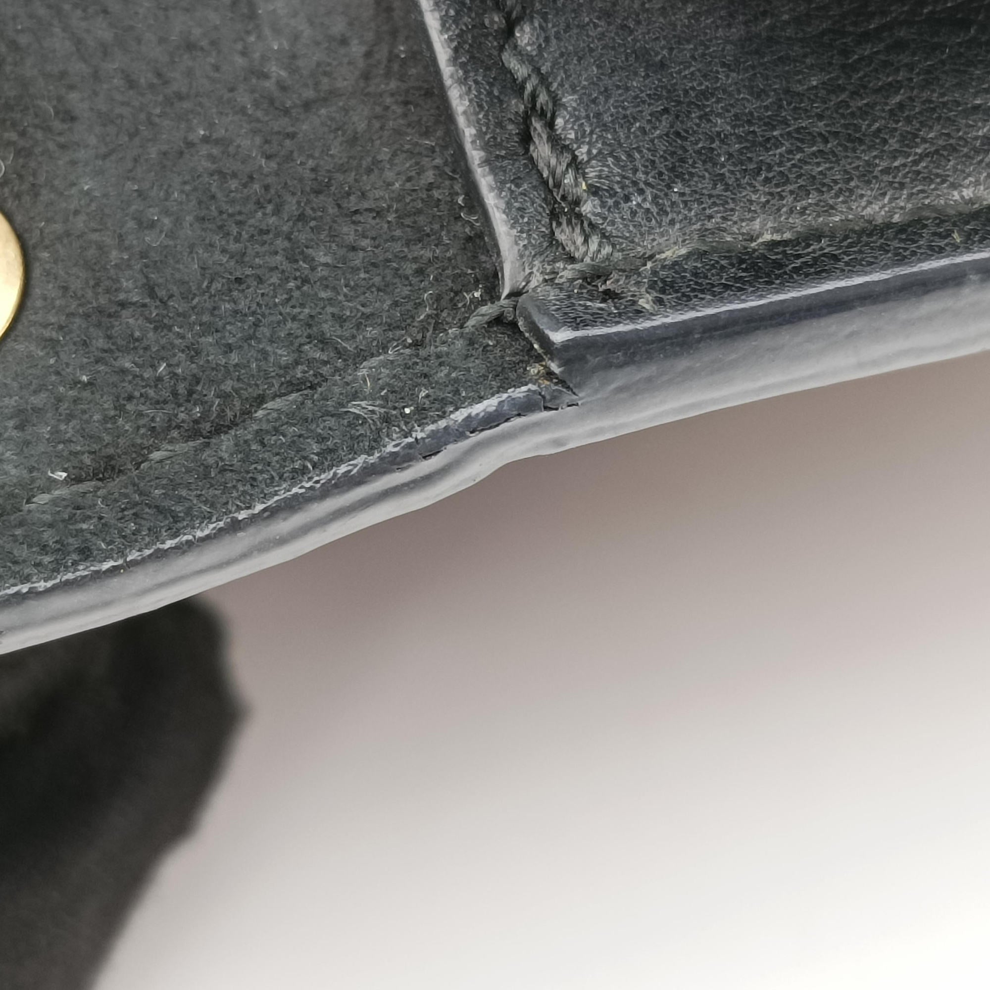 Pre-owned Christian Dior J'Adior Black Leather  shoulderbag | stylenewstar