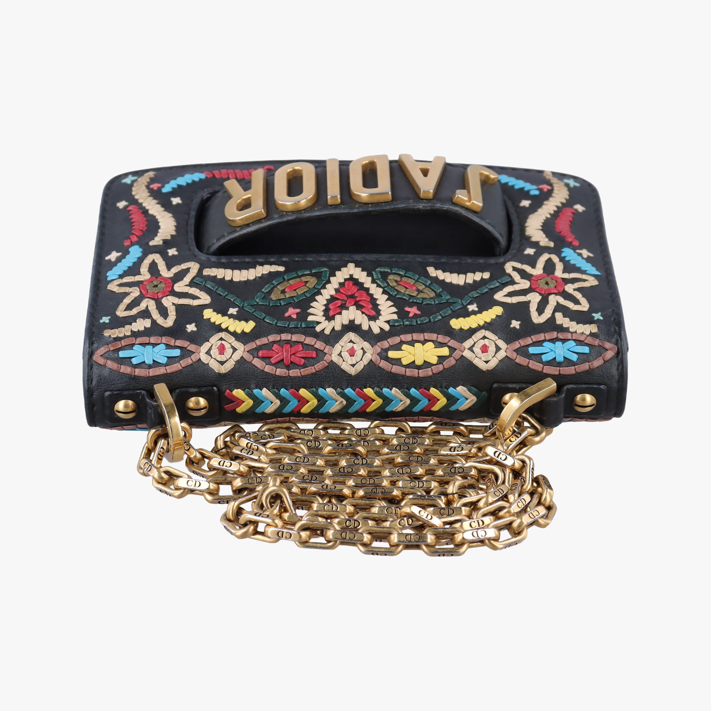 Pre-owned Christian Dior J'Adior Black Leather  shoulderbag | stylenewstar