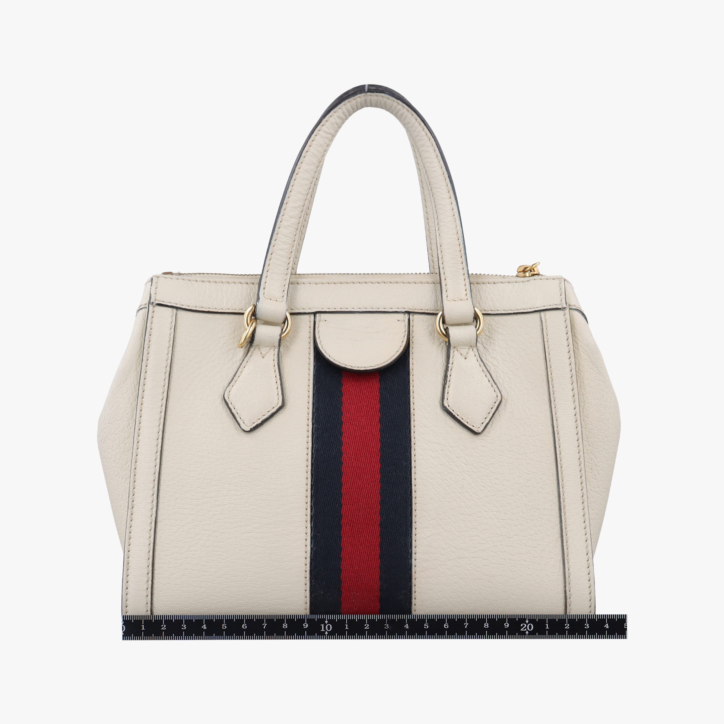 Vintage Gucci Ophidia White Leather 547551 shoulderbag | stylenewstar