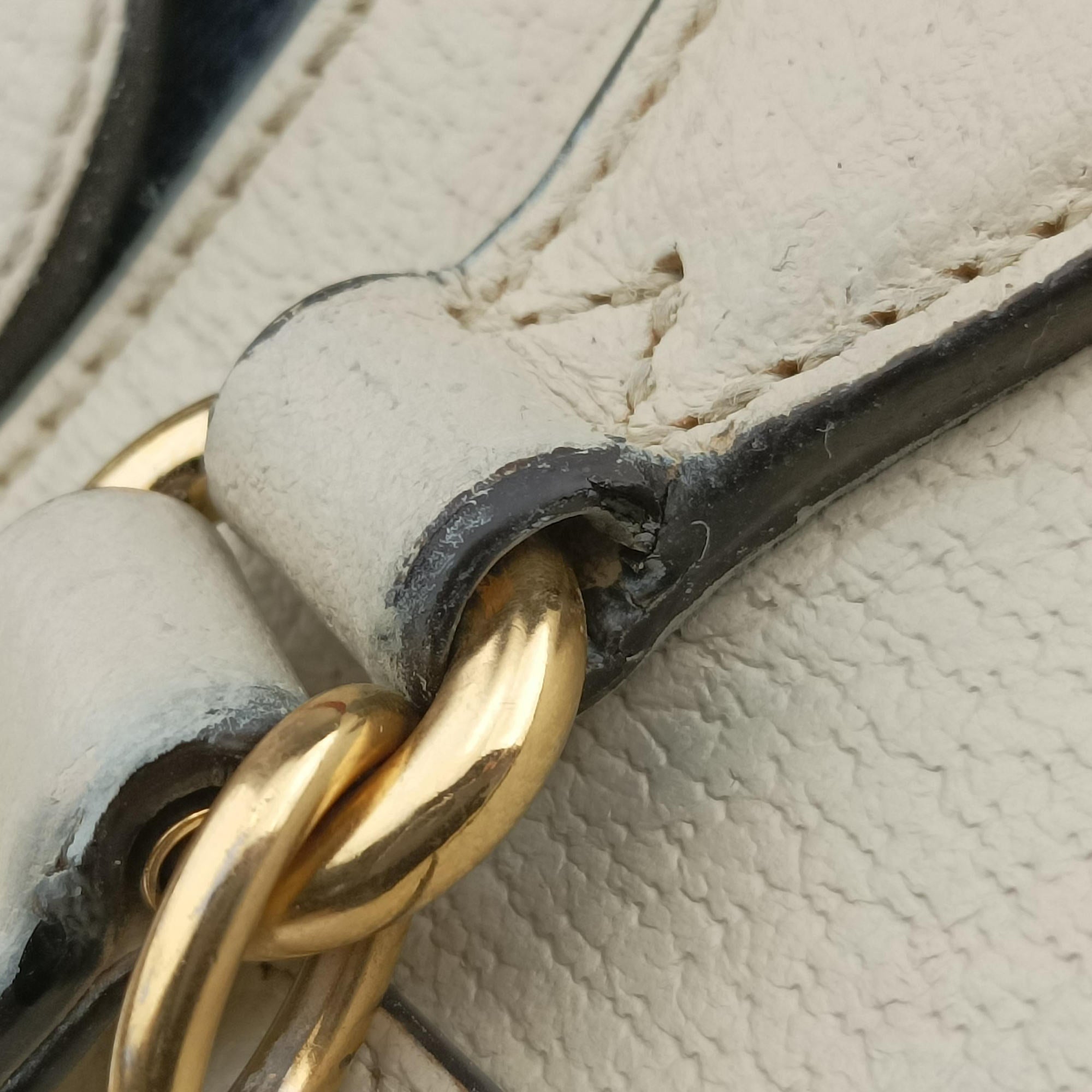Vintage Gucci Ophidia White Leather 547551 shoulderbag | stylenewstar