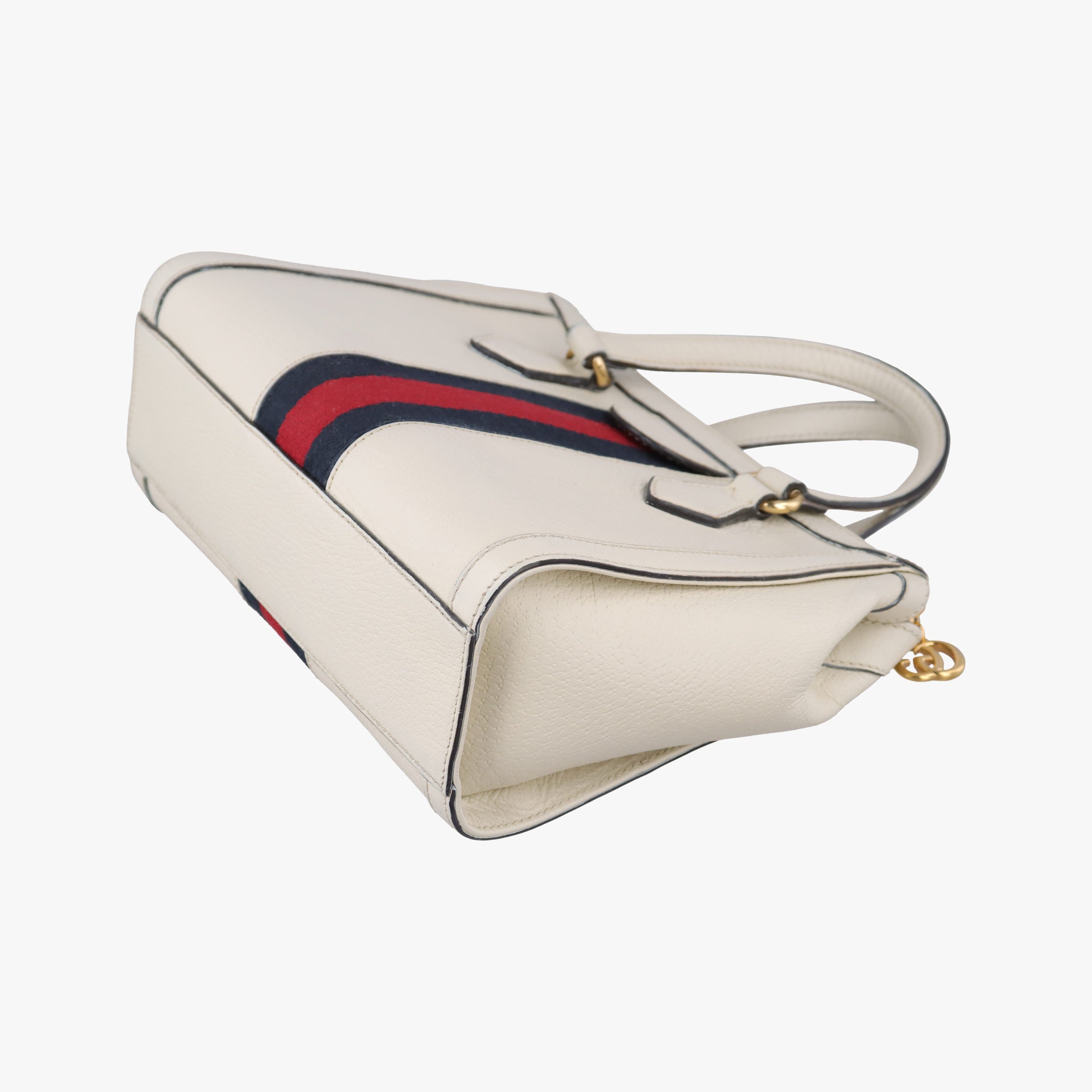 Vintage Gucci Ophidia White Leather 547551 shoulderbag | stylenewstar