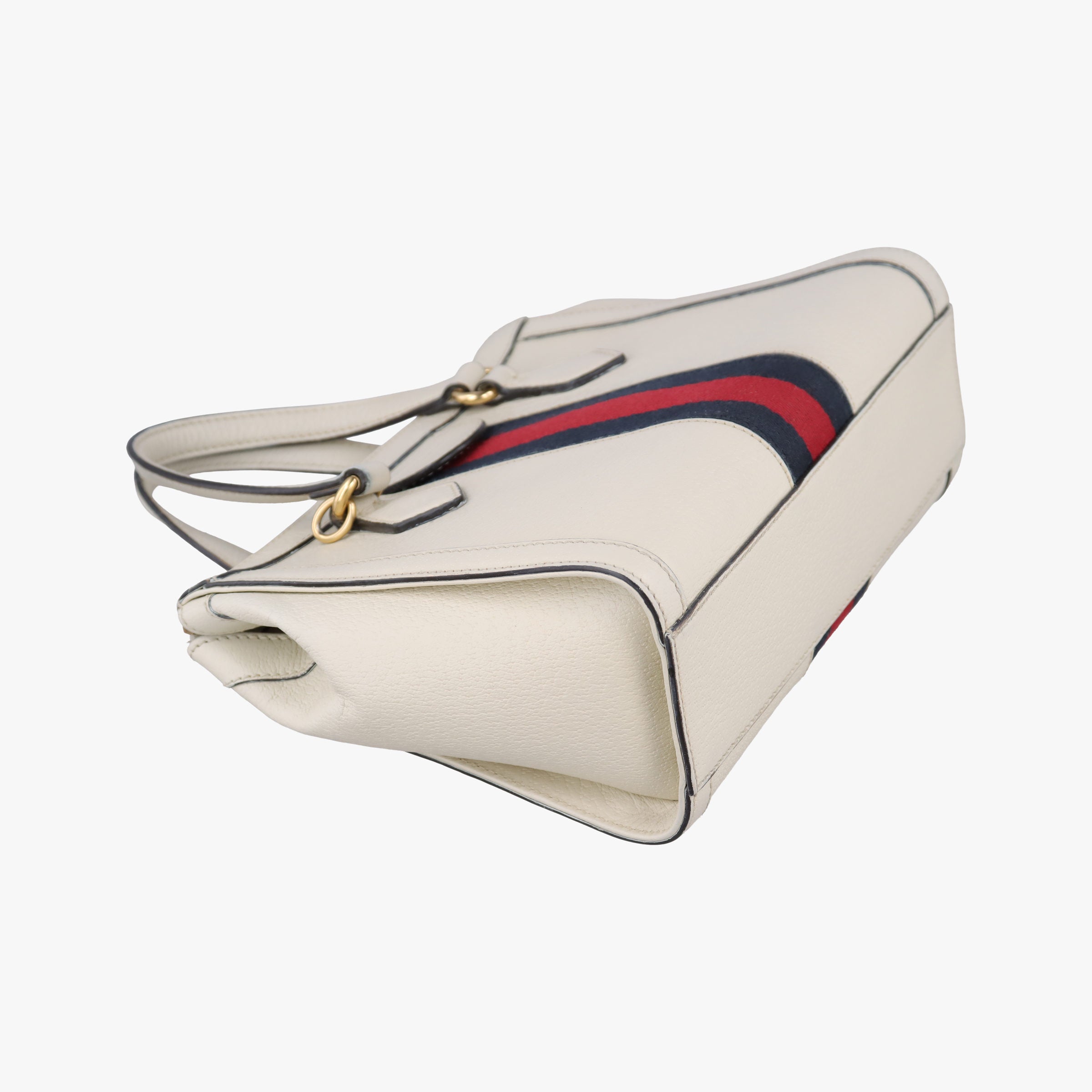 Vintage Gucci Ophidia White Leather 547551 shoulderbag | stylenewstar