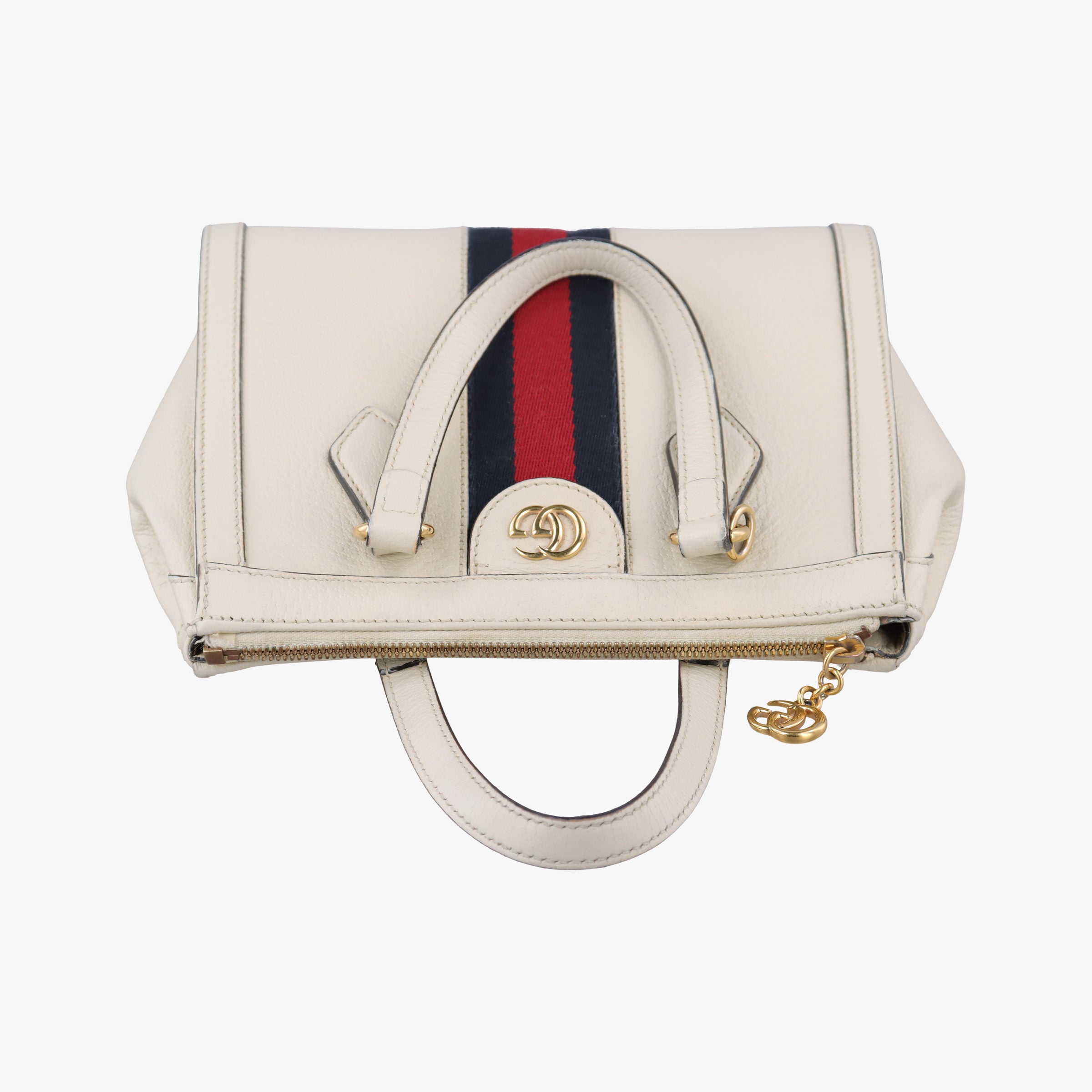 Vintage Gucci Ophidia White Leather 547551 shoulderbag | stylenewstar