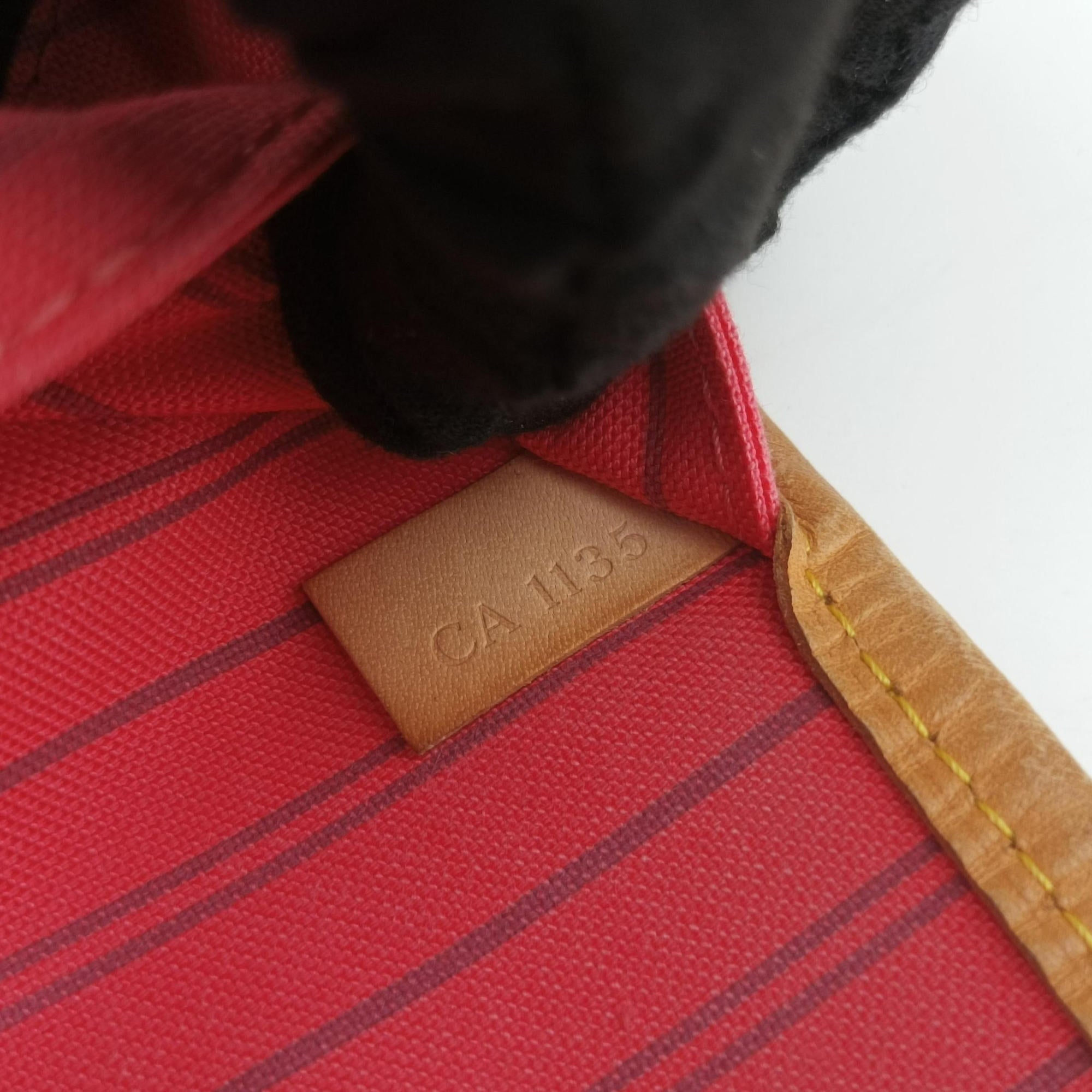 Secondhand Louis Vuitton Neverfull MM brown×Grenard Pink Monogram Canvas M41602 shoulderbag | stylenewstar