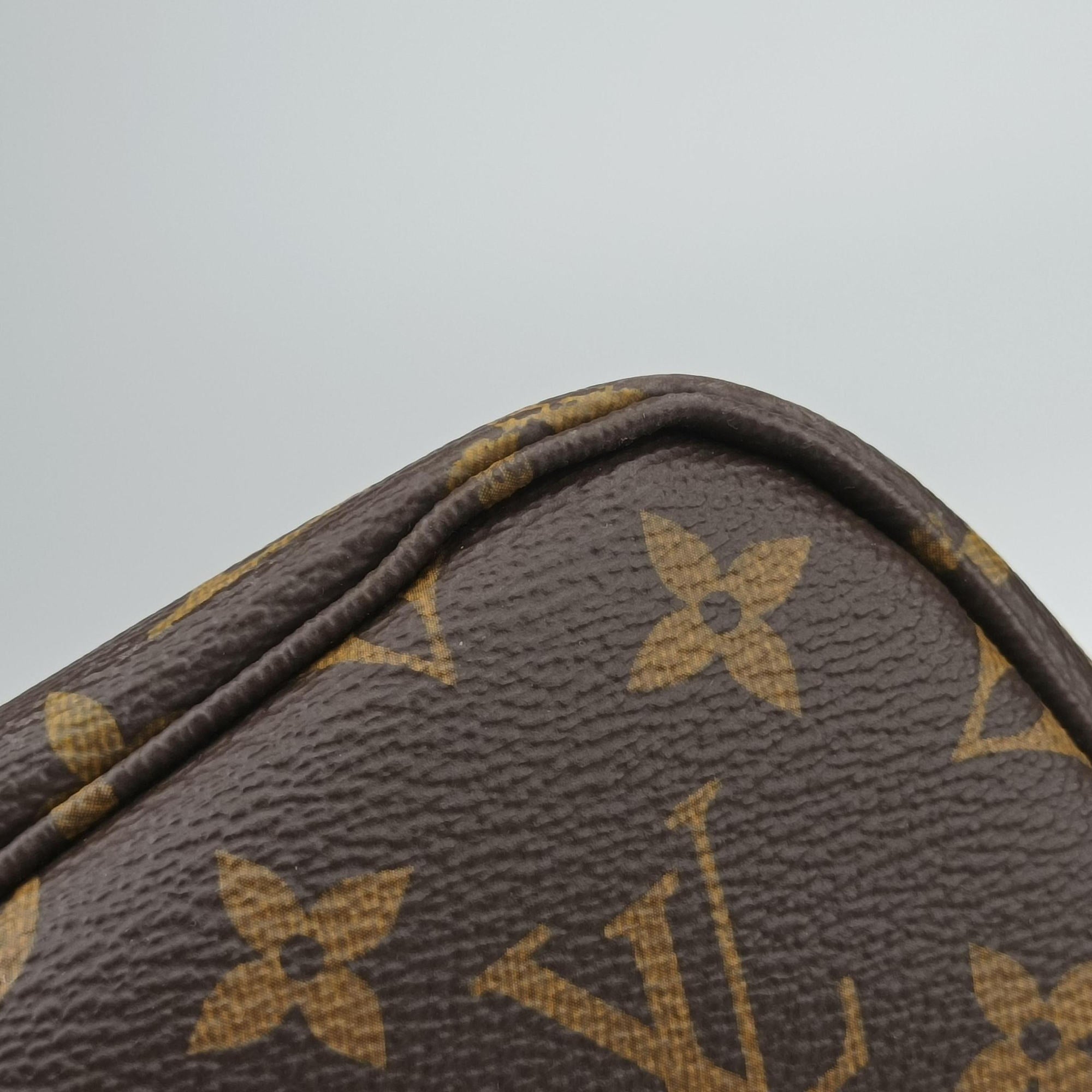 Secondhand Louis Vuitton Neverfull MM brown×Grenard Pink Monogram Canvas M41602 shoulderbag | stylenewstar