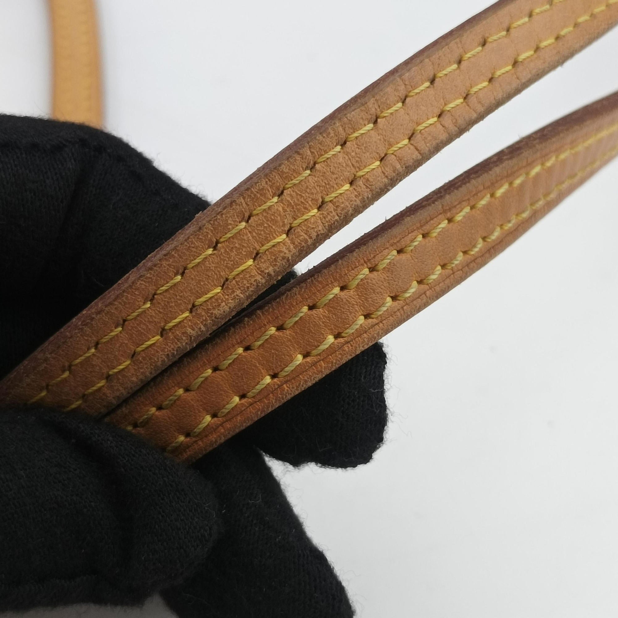 Secondhand Louis Vuitton Neverfull MM brown×Grenard Pink Monogram Canvas M41602 shoulderbag | stylenewstar