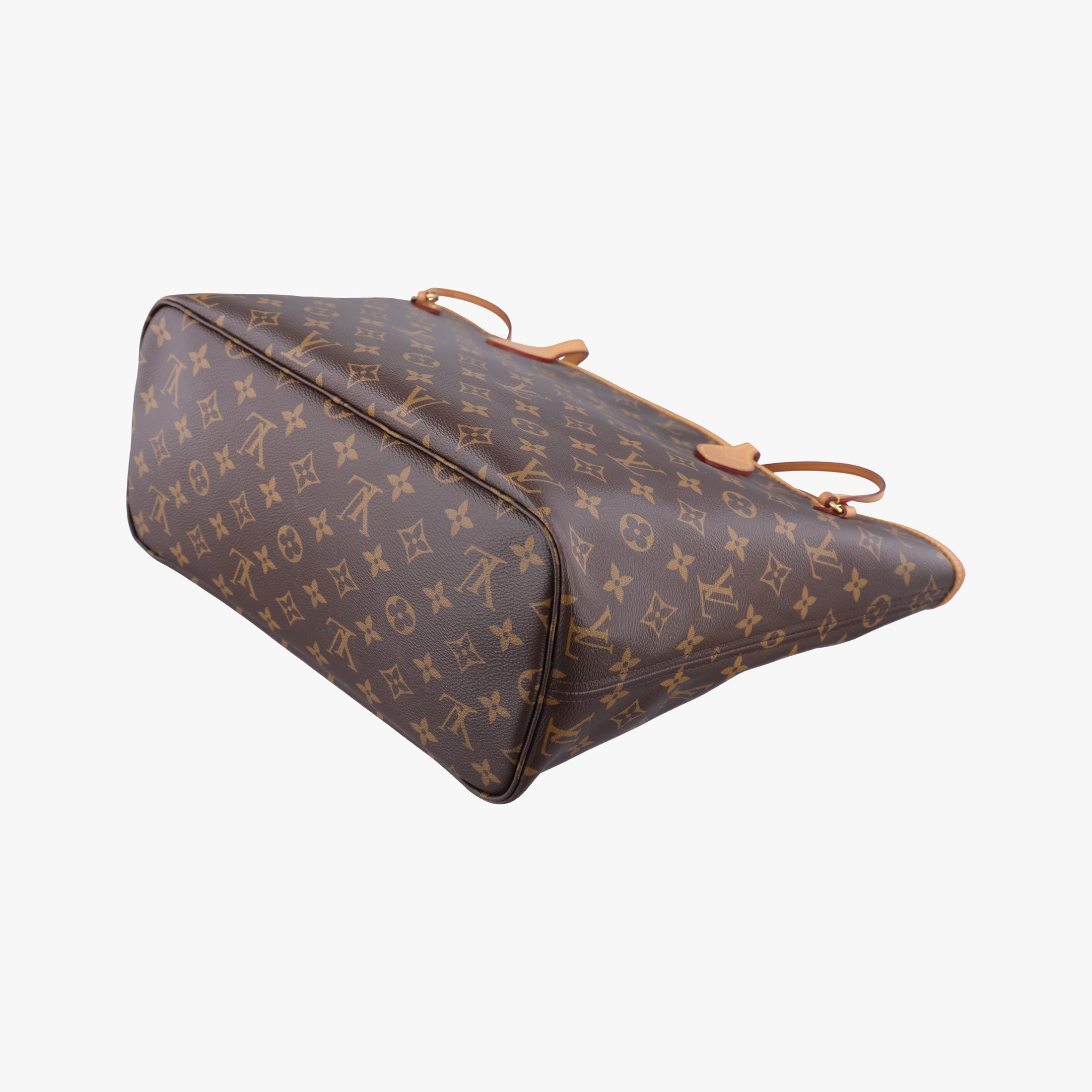Secondhand Louis Vuitton Neverfull MM brown×Grenard Pink Monogram Canvas M41602 shoulderbag | stylenewstar
