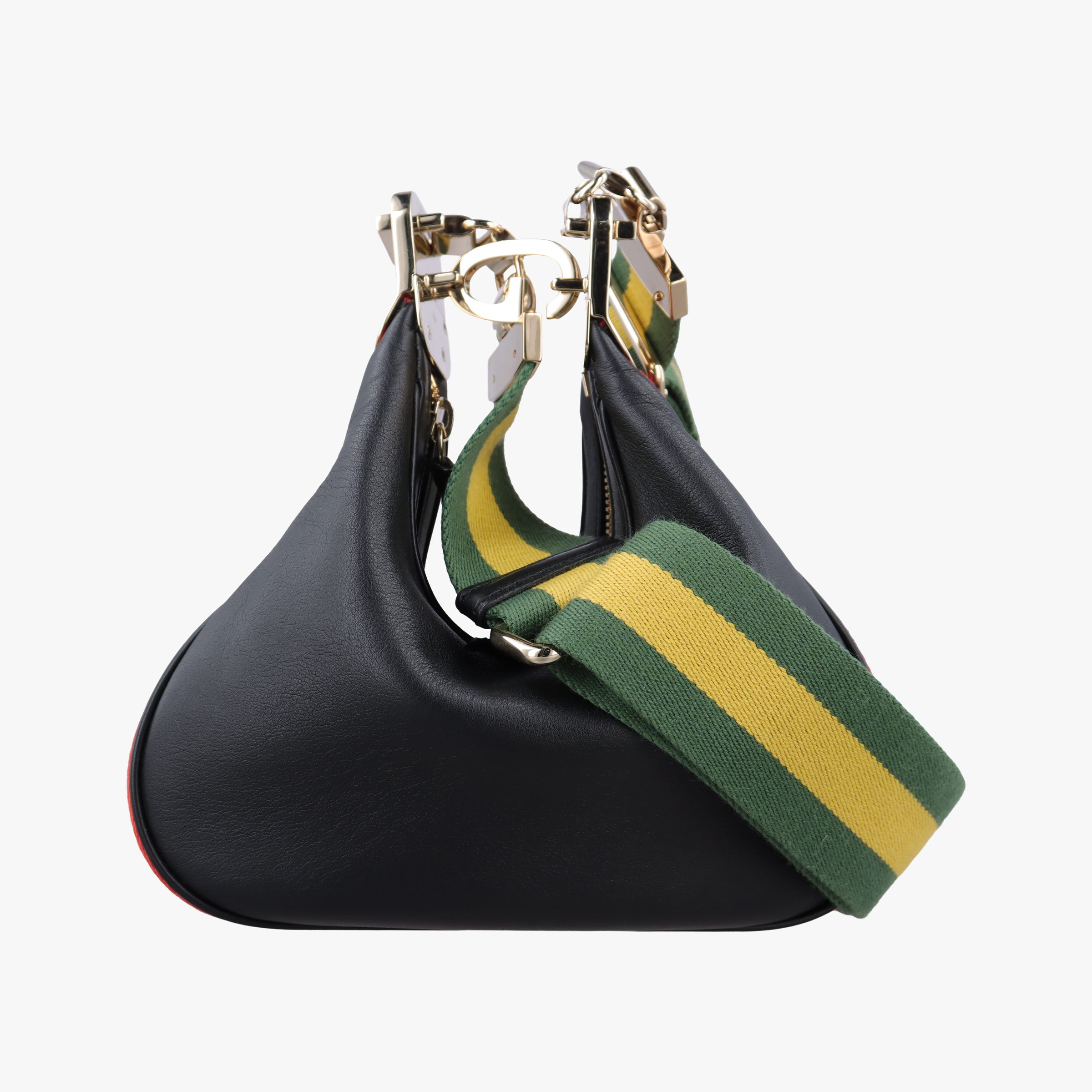 Pre-owned Gucci ATTACHE Black Leather 699409 shoulderbag | stylenewstar