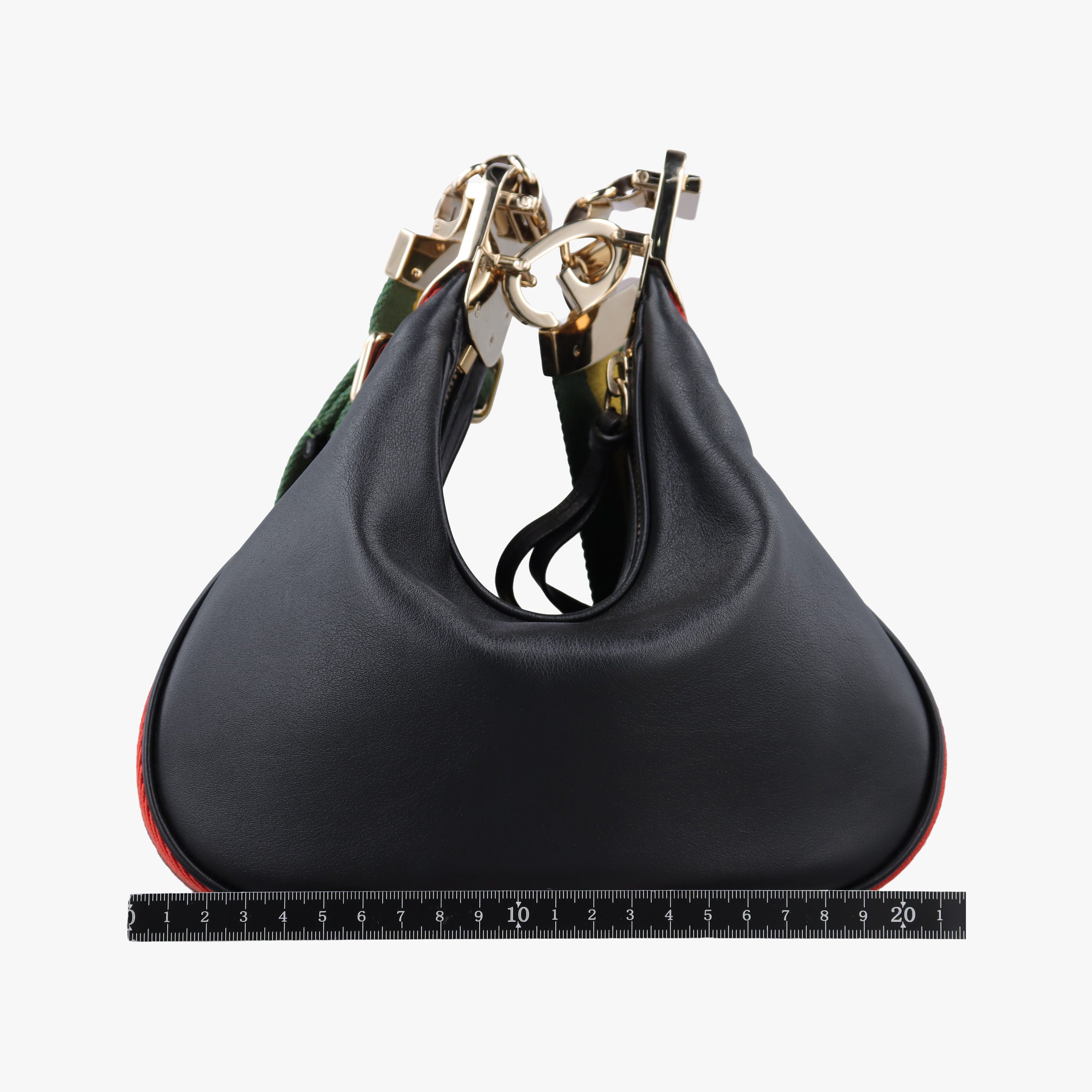 Pre-owned Gucci ATTACHE Black Leather 699409 shoulderbag | stylenewstar