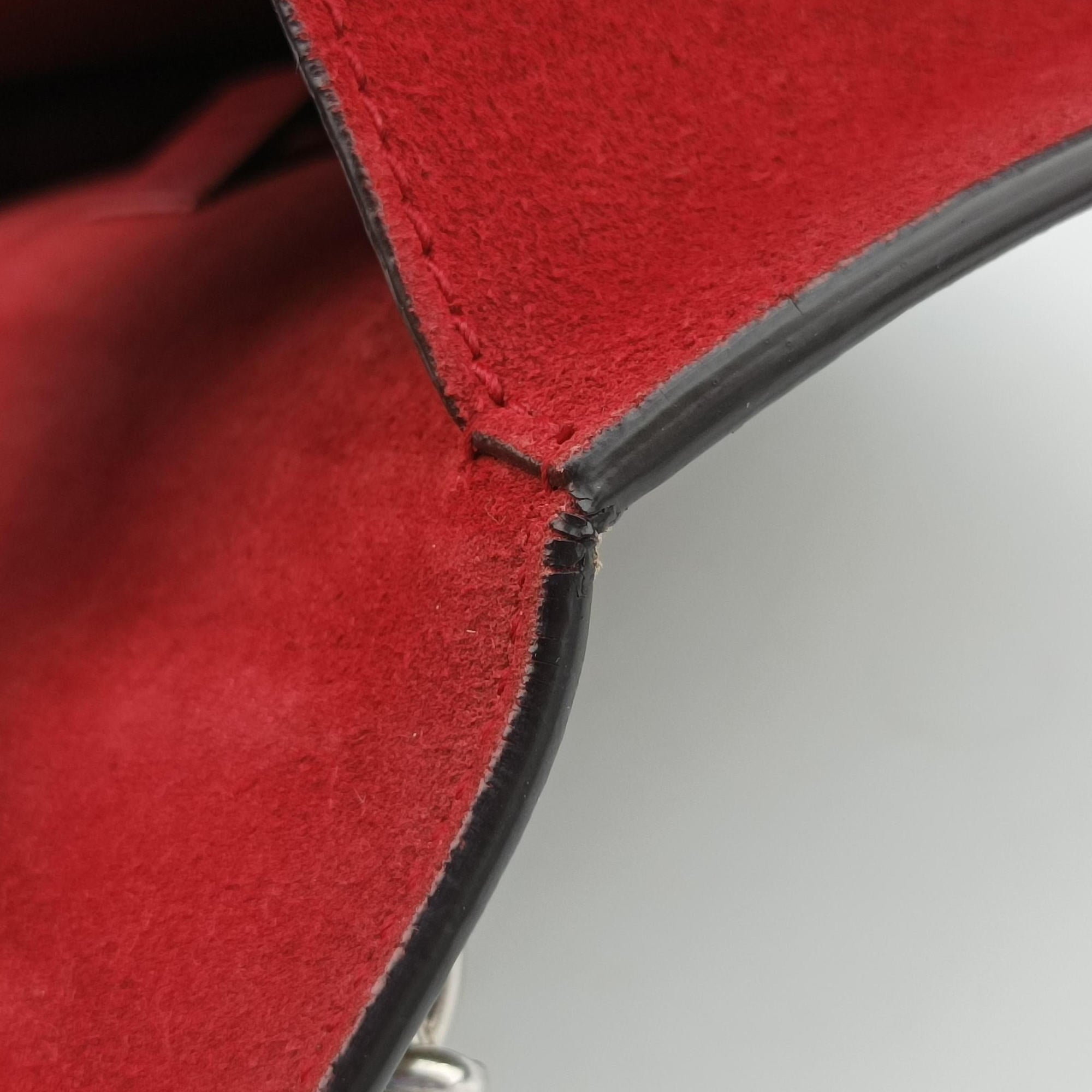 Pre-owned Gucci Dionysus Brown×red PVC coated canvas×suede 400249 shoulderbag | stylenewstar