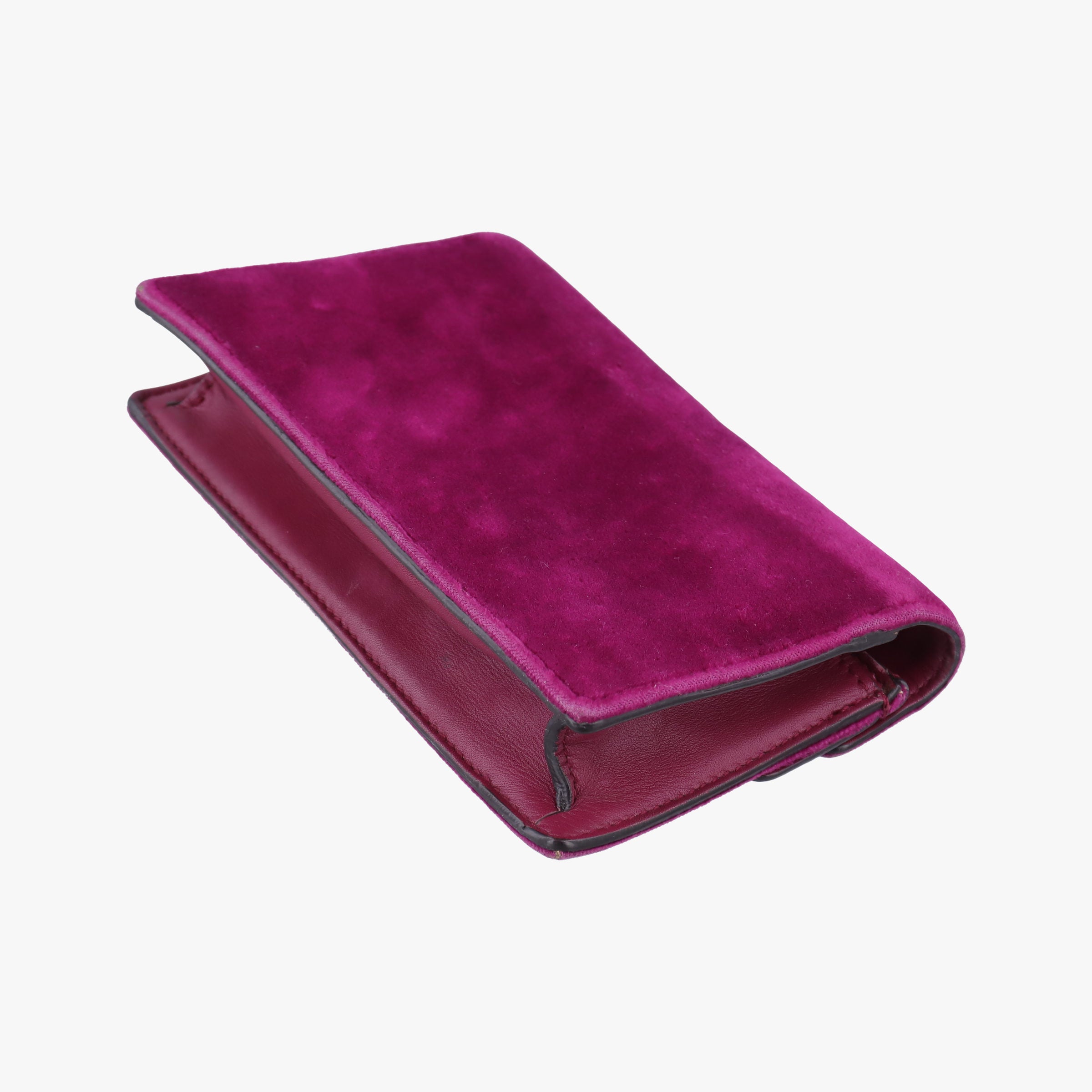 Pre-owned Gucci Dionysus Purple velour 476432 shoulderbag | stylenewstar