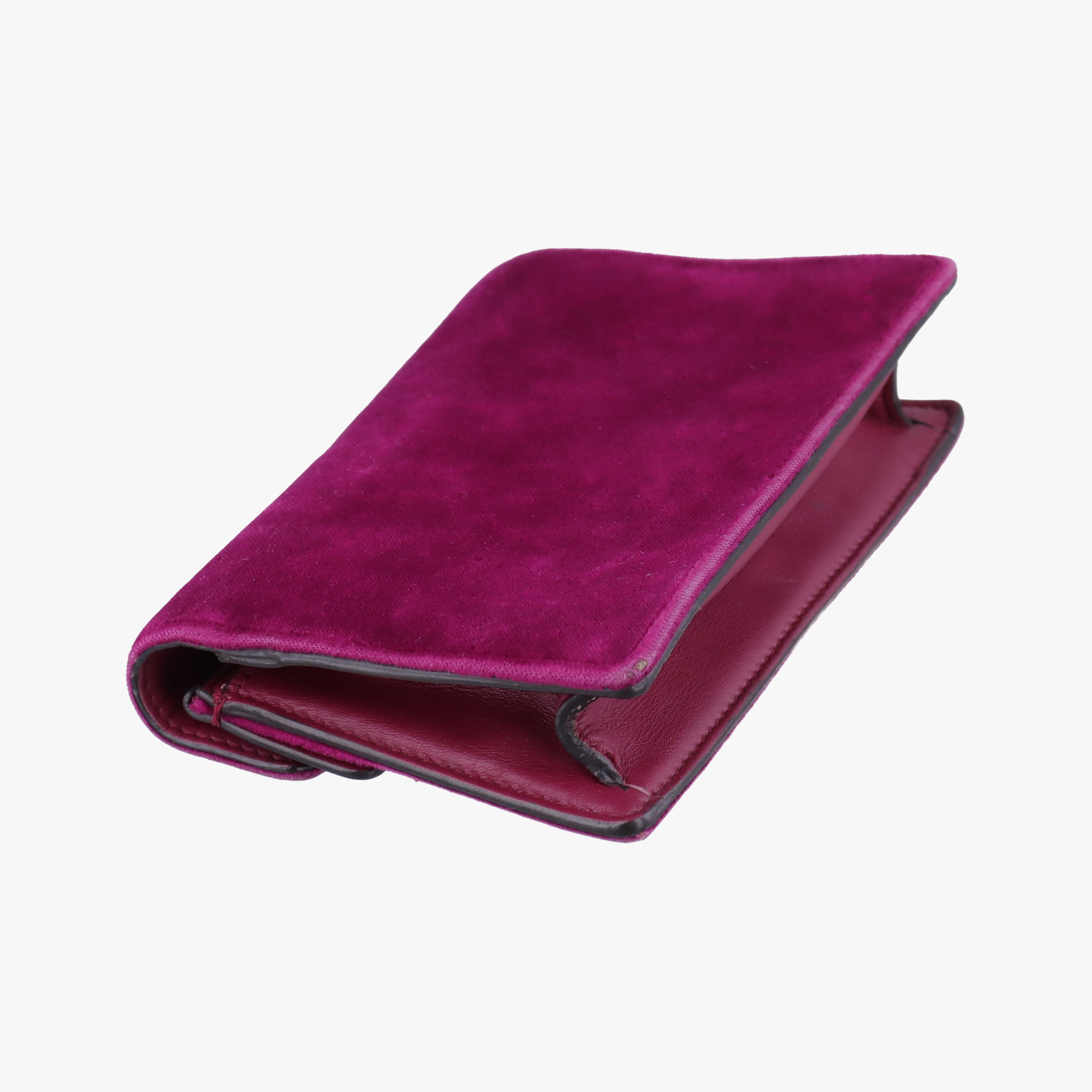 Pre-owned Gucci Dionysus Purple velour 476432 shoulderbag | stylenewstar