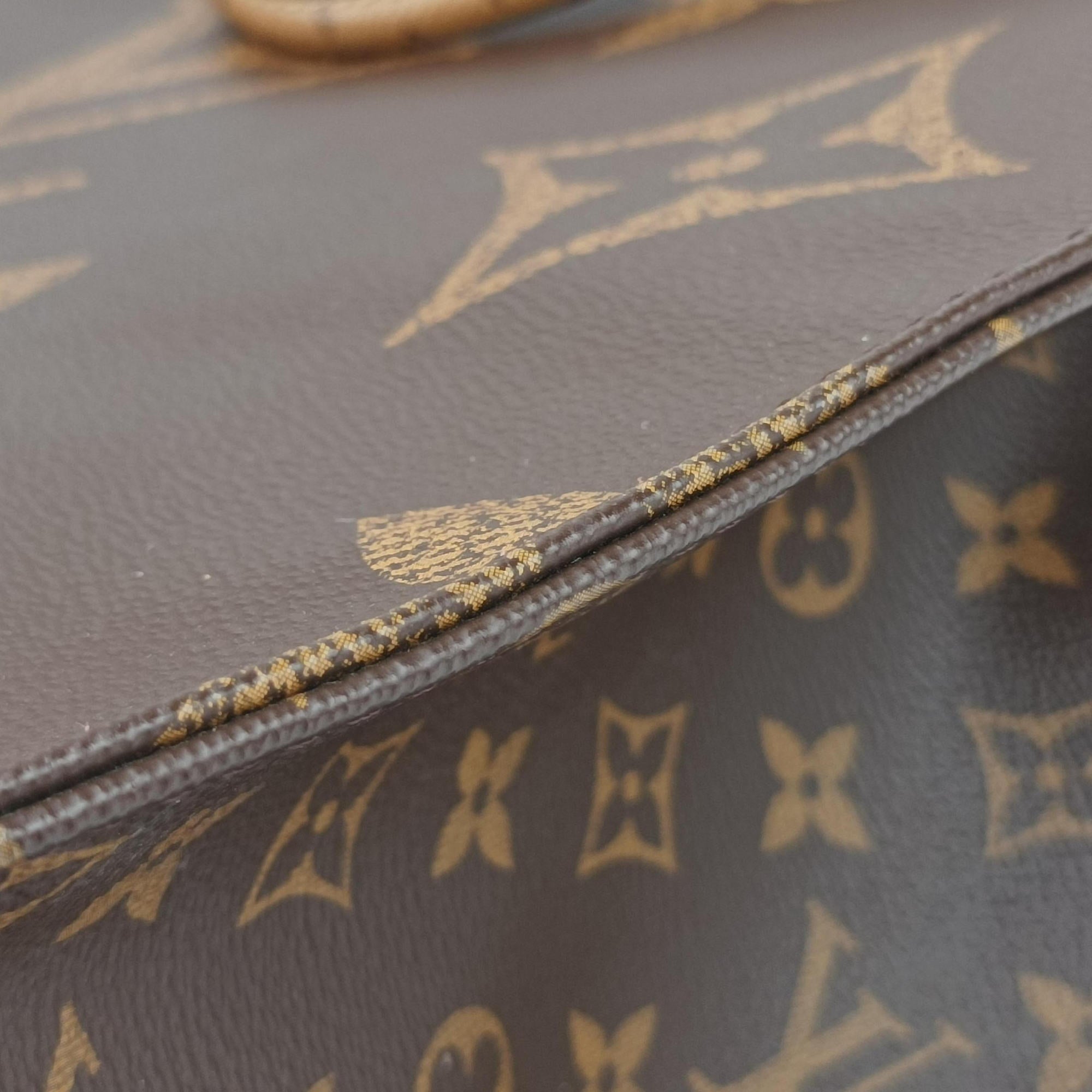 Pre-owned Louis Vuitton On the Go GM Brown Monogram Canvas M45320 shoulderbag | stylenewstar