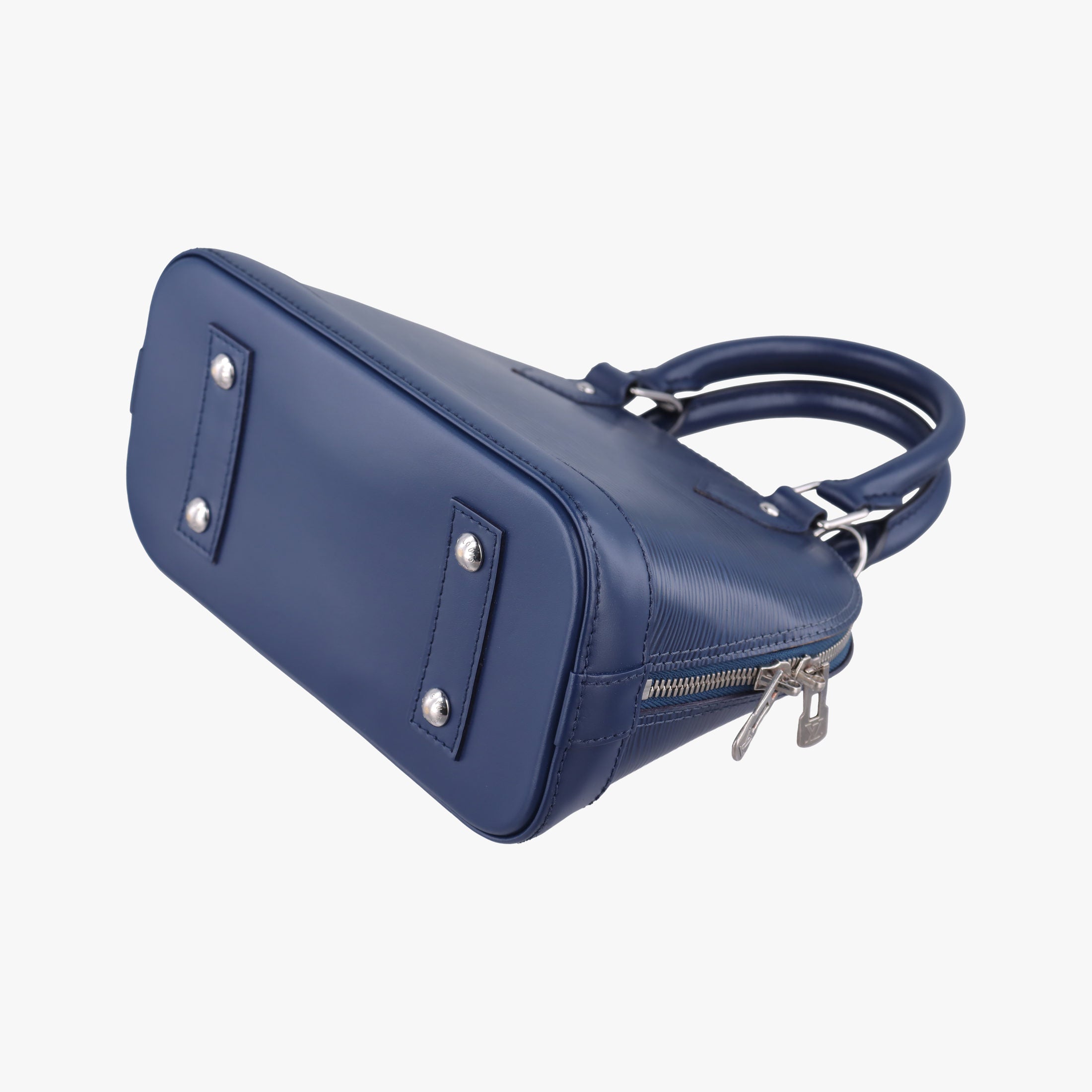 Vintage Louis Vuitton Alma BB navy Epi M40855 shoulderbag | stylenewstar