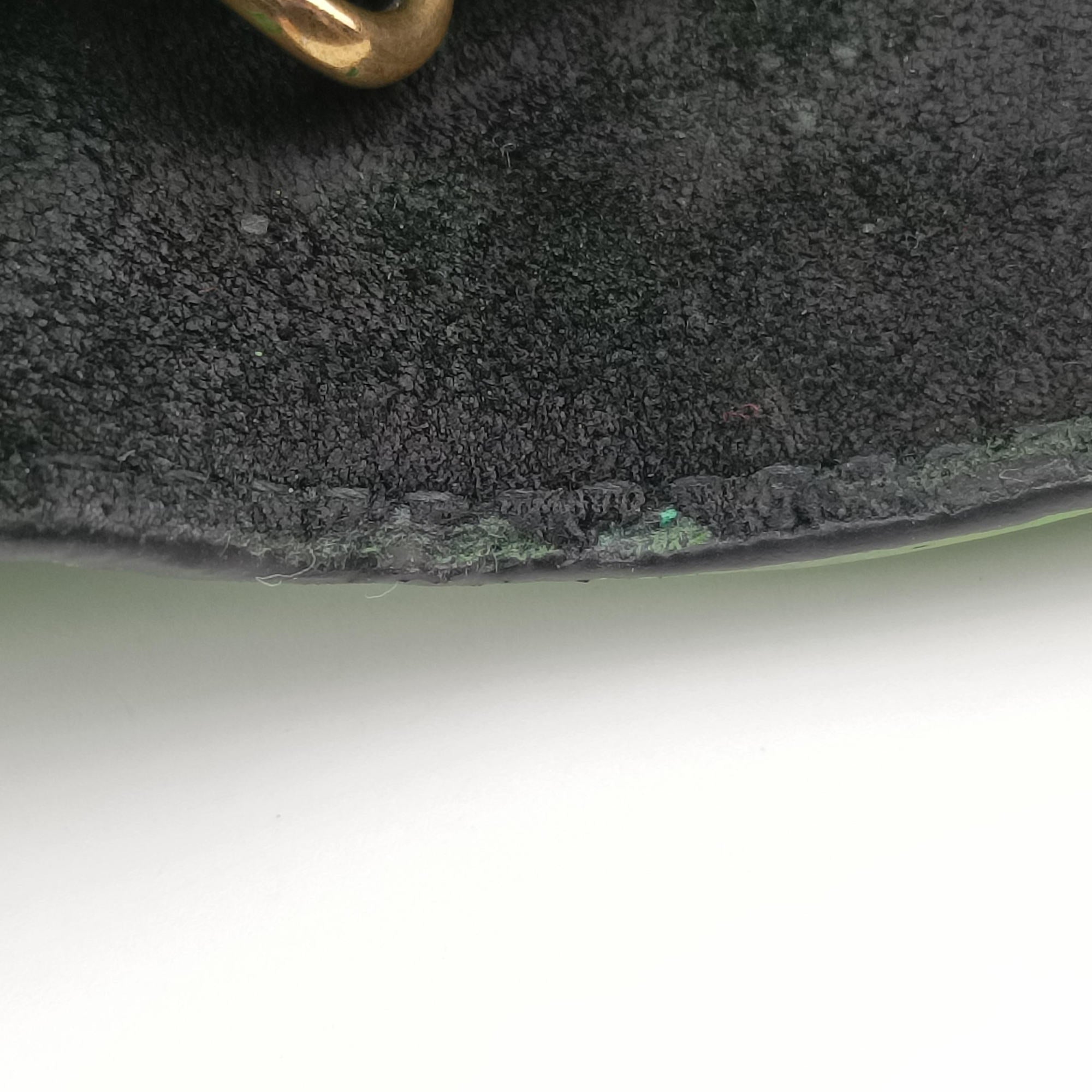 Pre-owned Yves Saint Laurent KATE Green Leather 452159 shoulderbag | stylenewstar