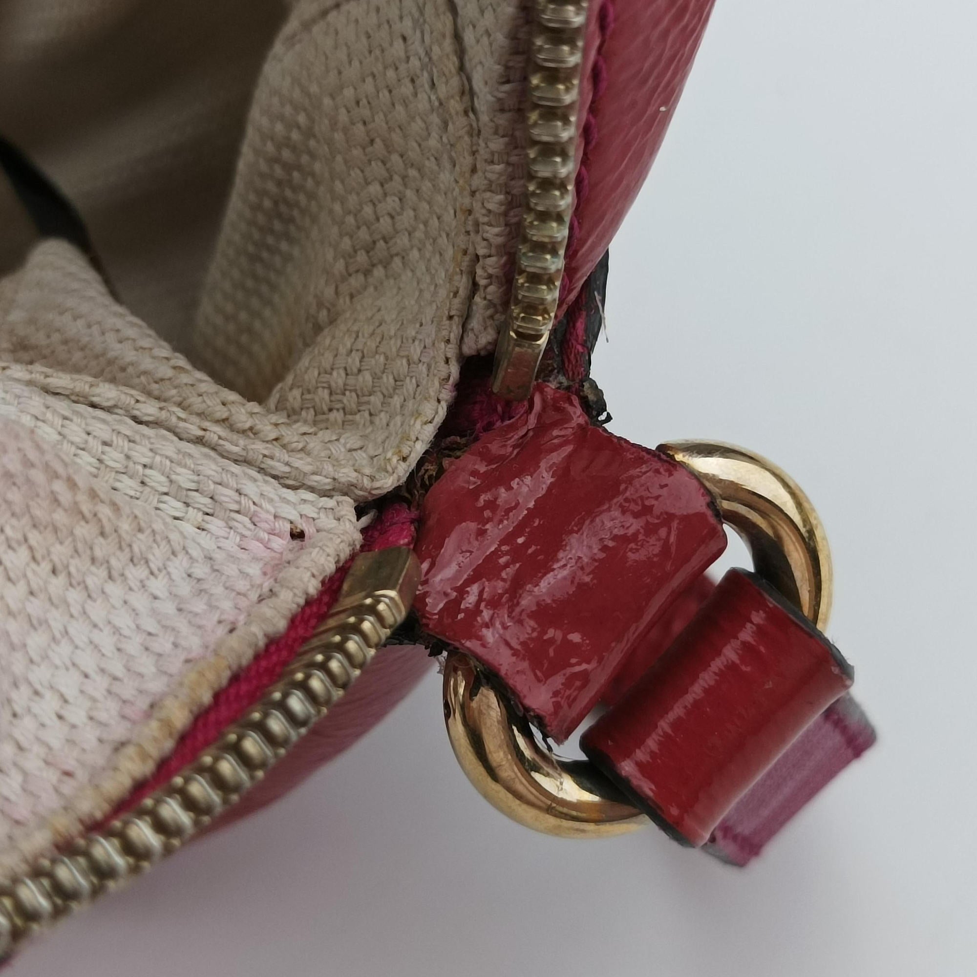 Pre-owned Gucci Soho Rose Patent Leather 308364 shoulderbag | stylenewstar