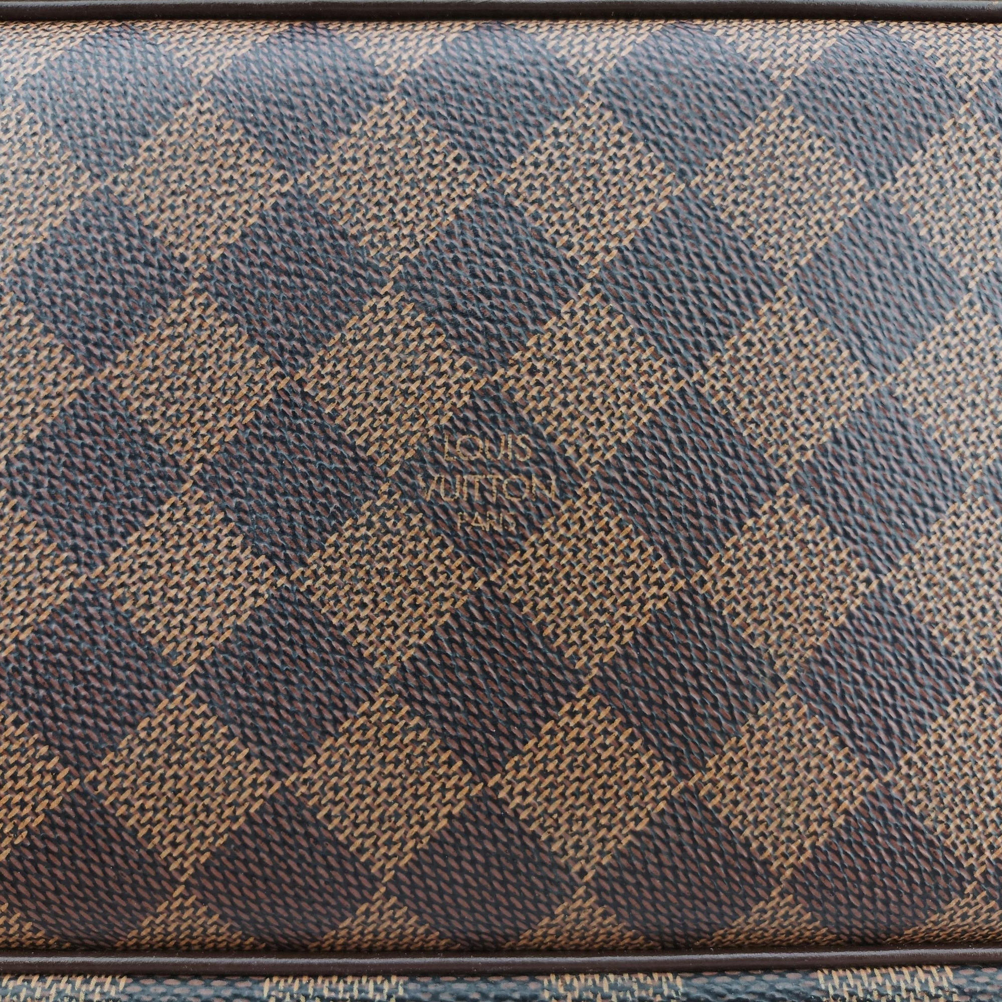 Pre-owned Louis Vuitton BELEM MM EBENE Damier Canvas N51174 handbag | stylenewstar
