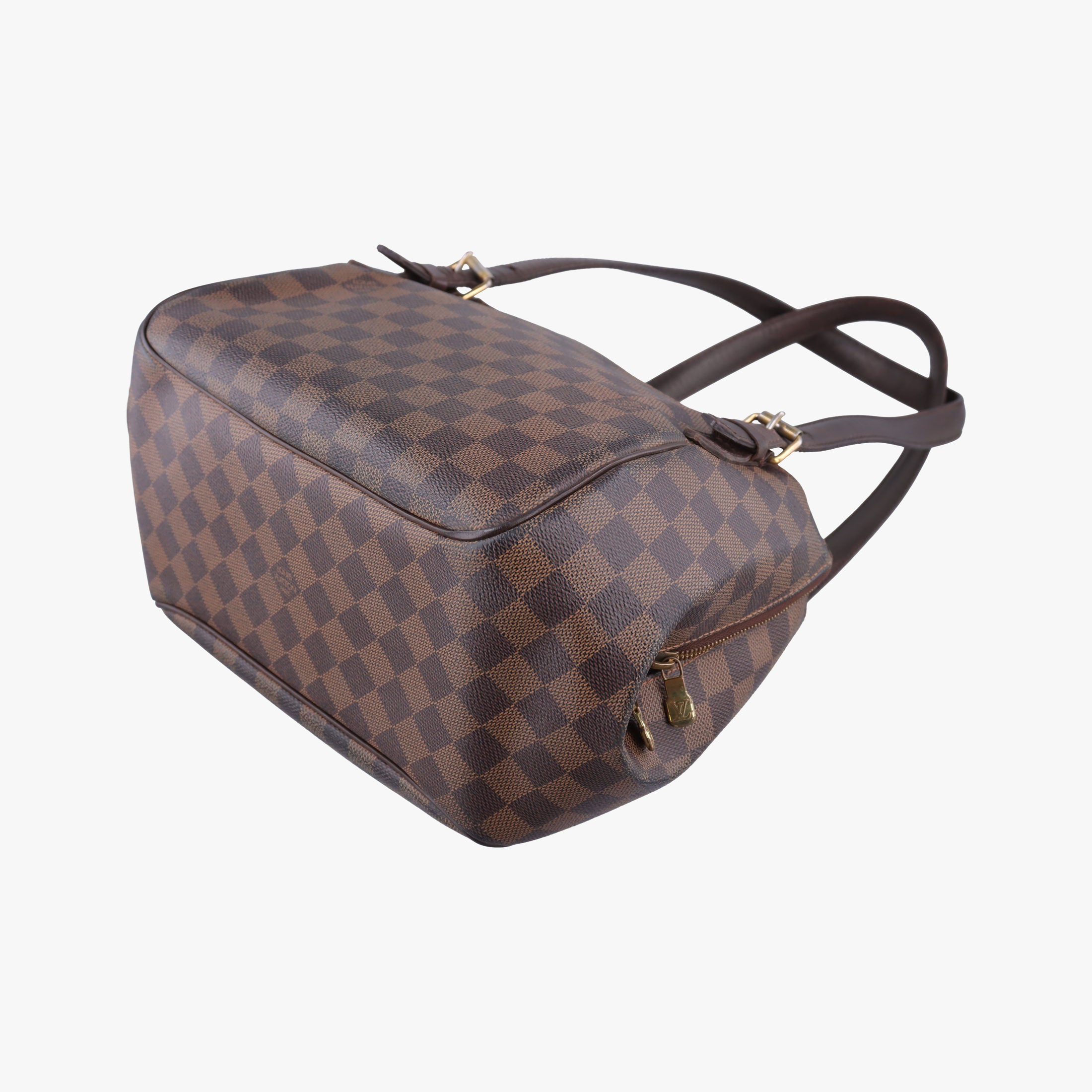 Pre-owned Louis Vuitton BELEM MM EBENE Damier Canvas N51174 handbag | stylenewstar