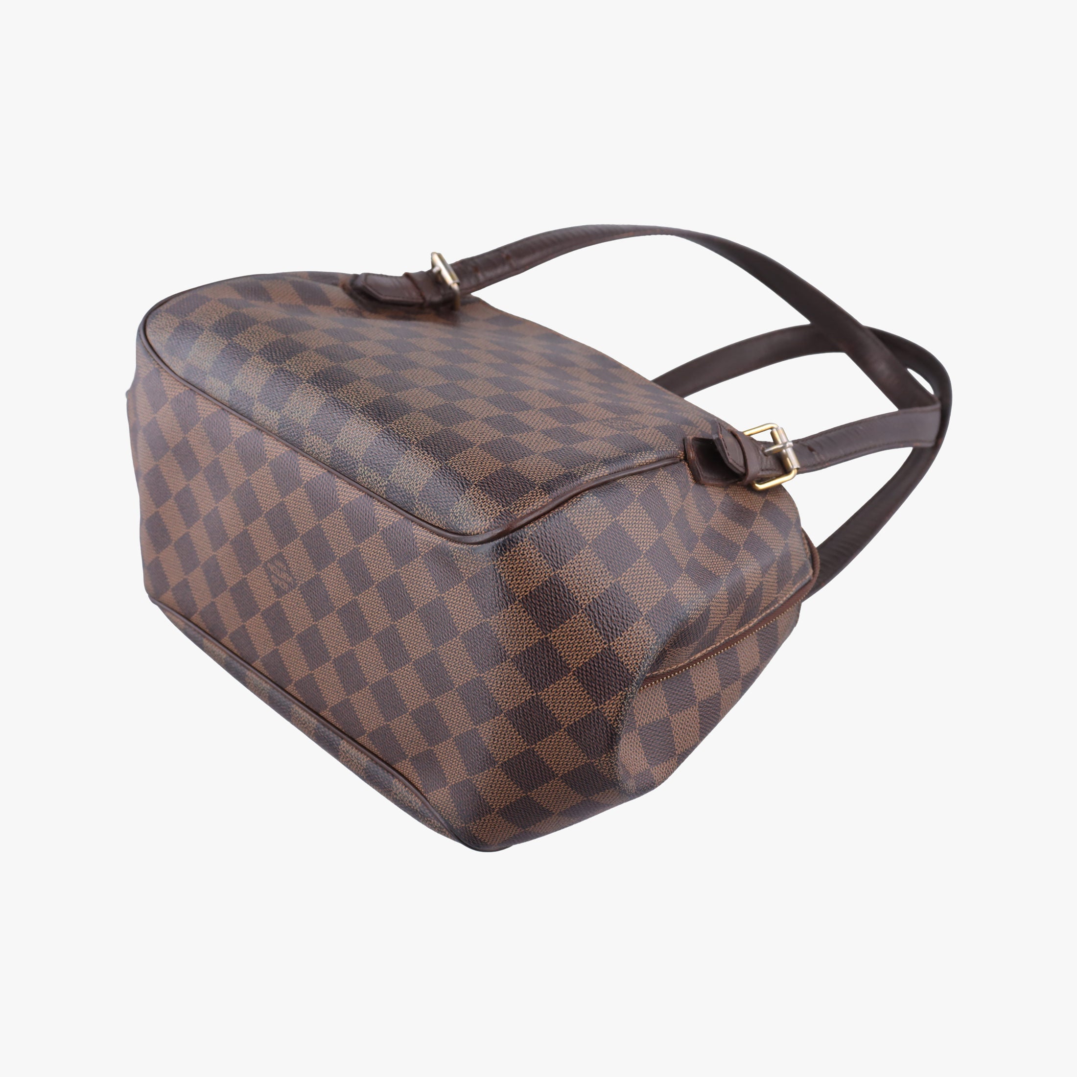 Pre-owned Louis Vuitton BELEM MM EBENE Damier Canvas N51174 handbag | stylenewstar