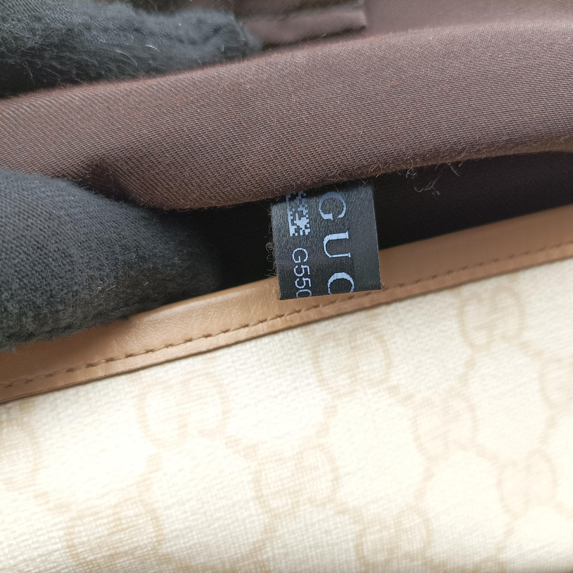 Pre-owned Gucci GG Plus Messenger beige PVC coated canvas×Leather 201732 shoulderbag | stylenewstar