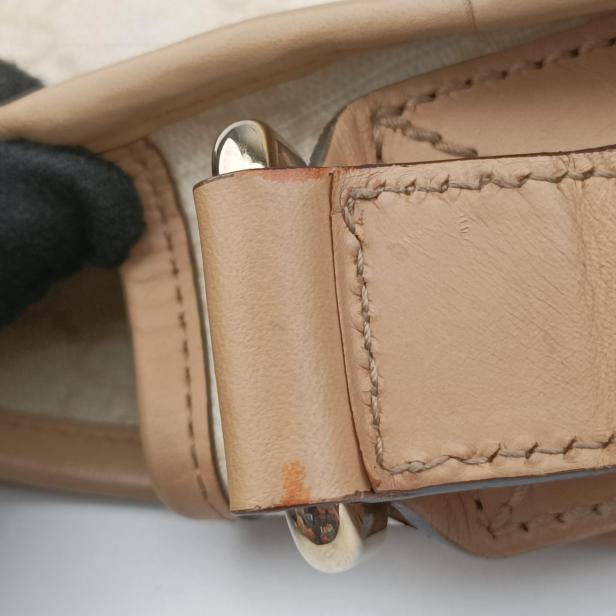 Pre-owned Gucci GG Plus Messenger beige PVC coated canvas×Leather 201732 shoulderbag | stylenewstar